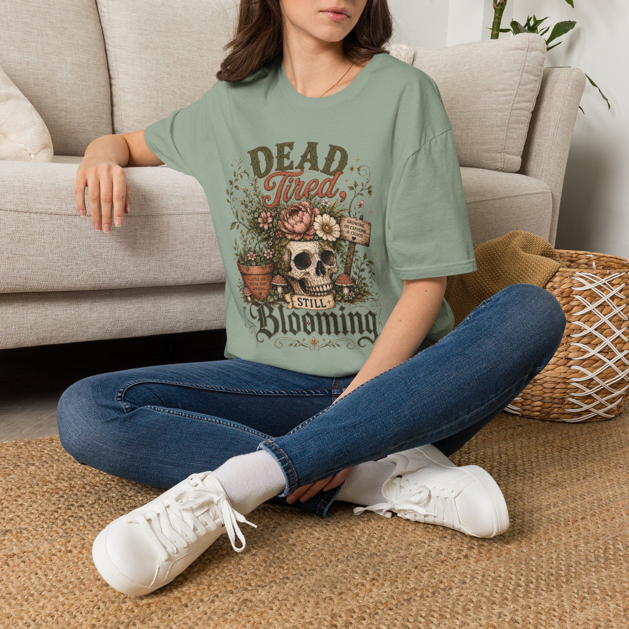 Dead Tired Still Blooming C1 T-Shirt