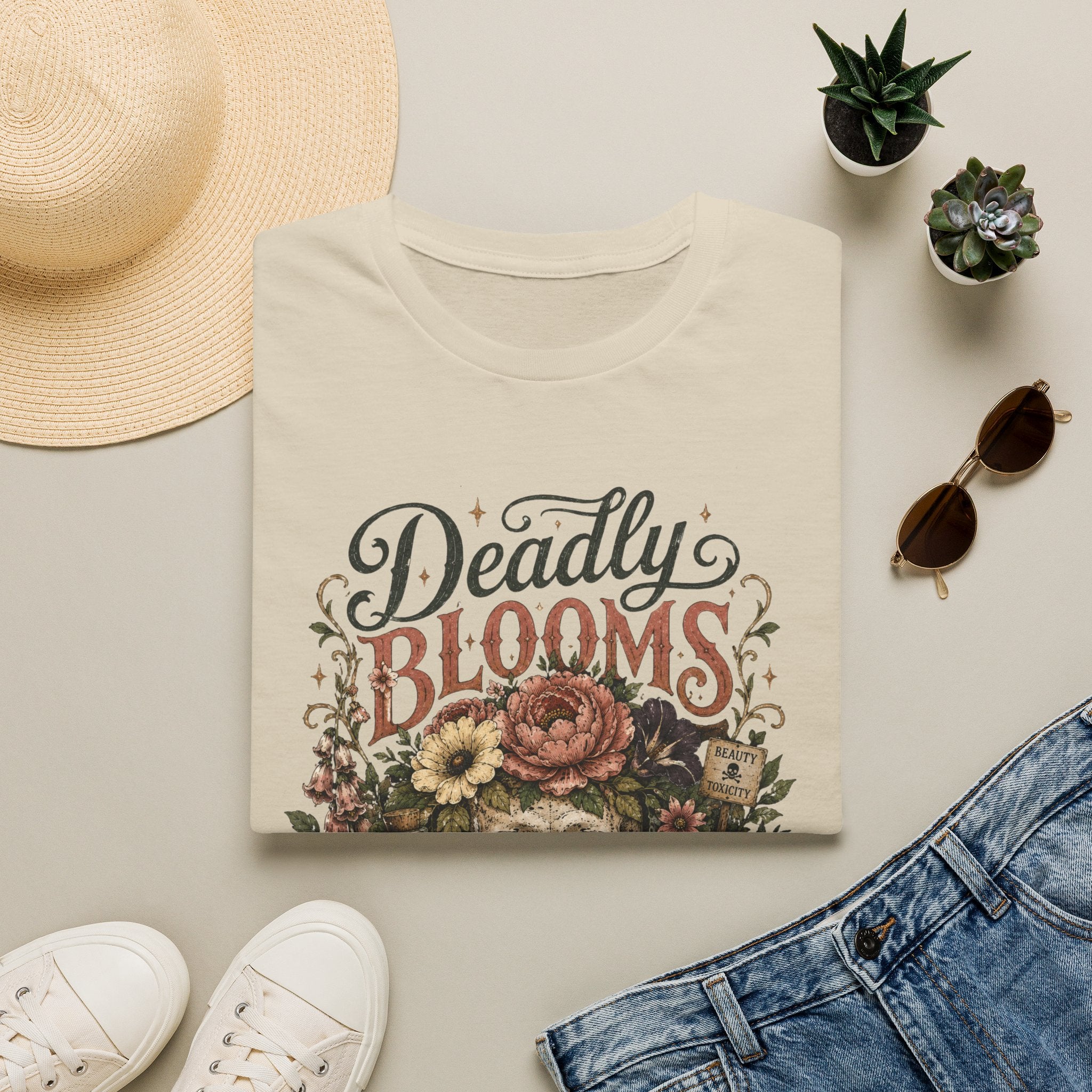 Deadly Blooms Some Beauties Bite Back C1 T-Shirt