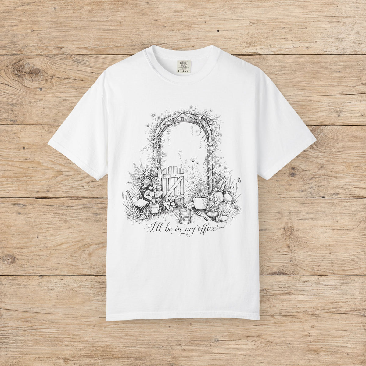 I'll Be in My Office Arch Garden Premium T-Shirt