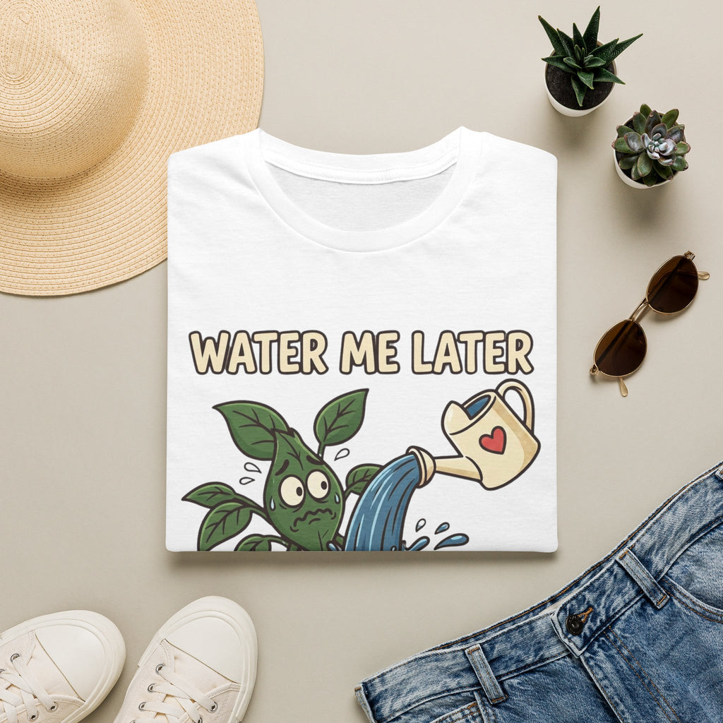 Water Me Later Overwatered Plant Panic G1 T-Shirt