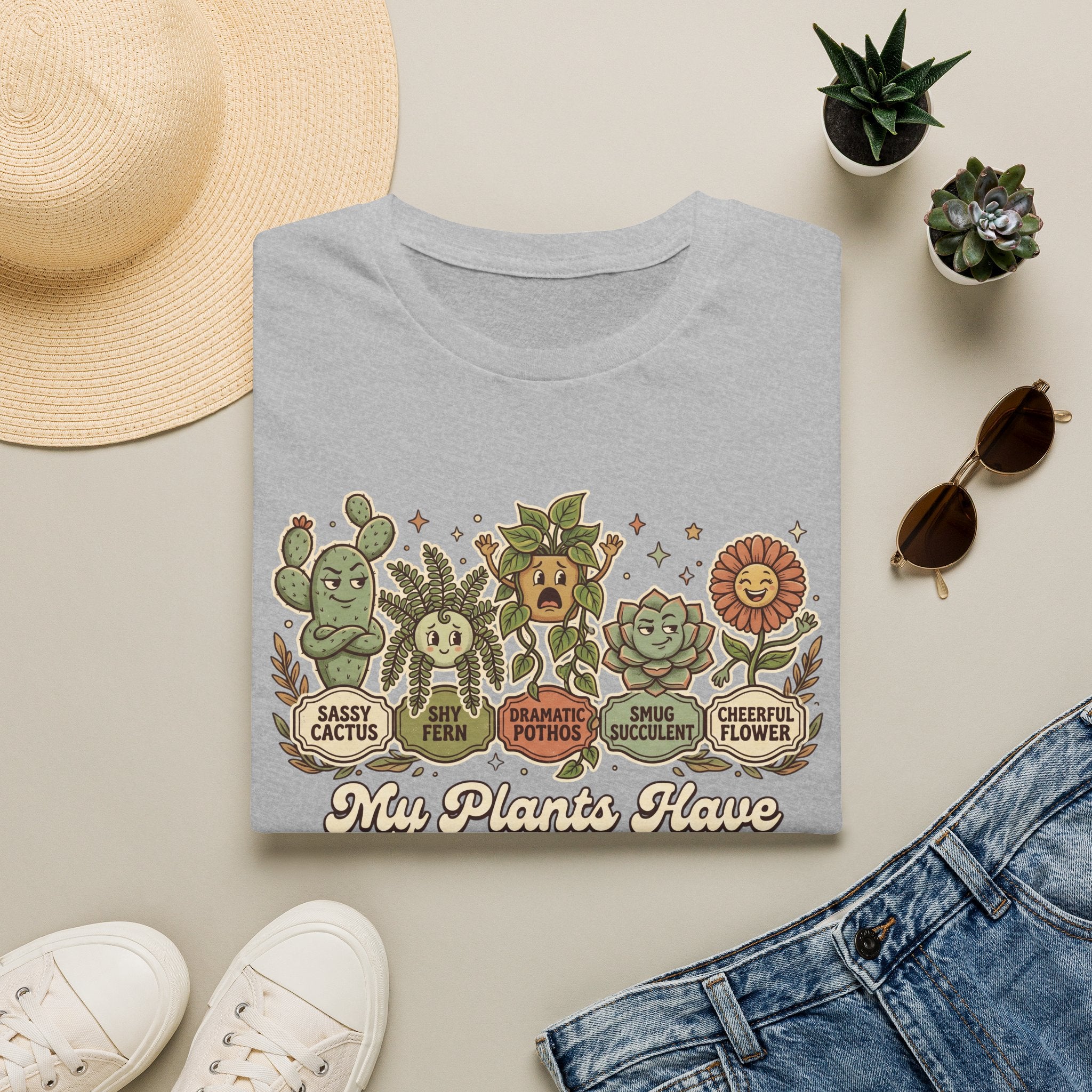 My Plants Have Personalities G1 T-Shirt