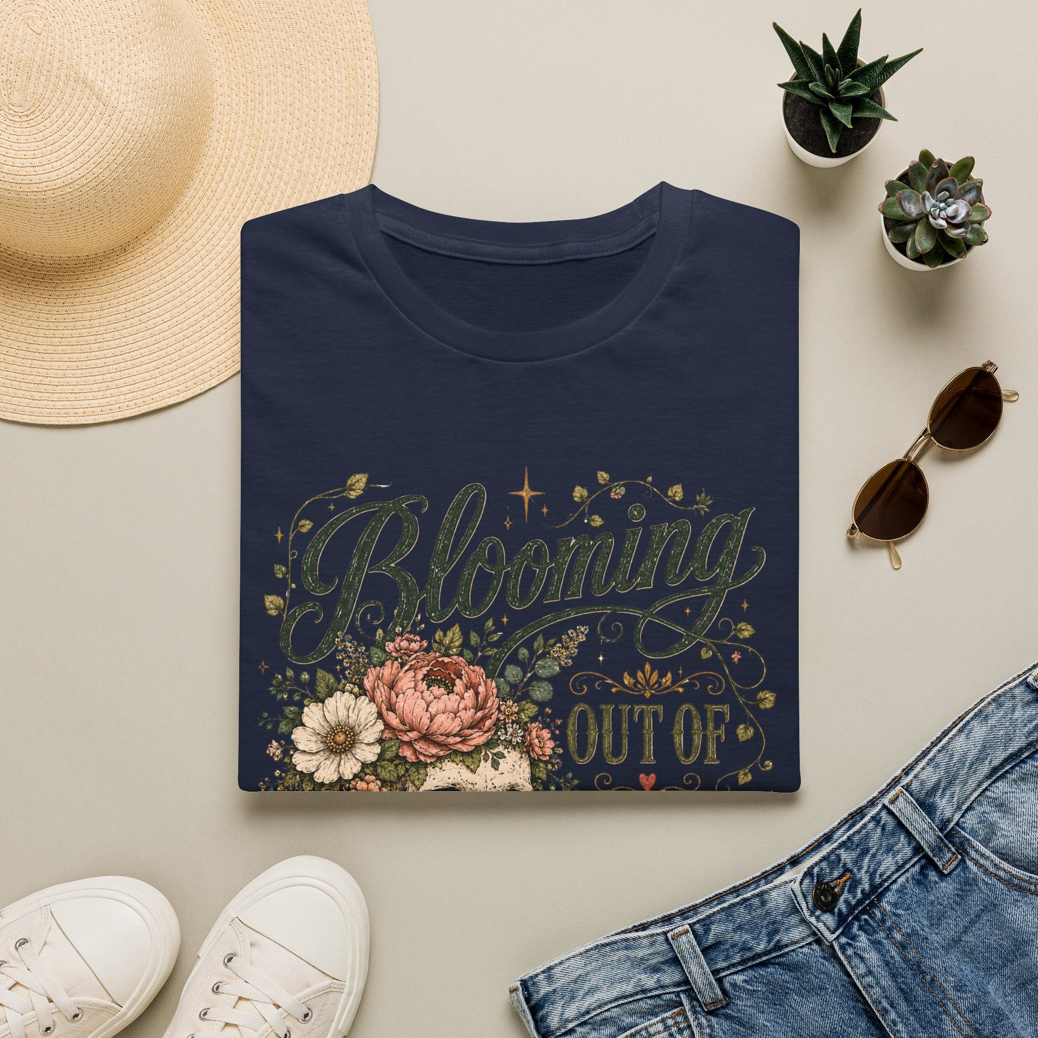 Blooming Out of Spite Gothic C1 T-Shirt