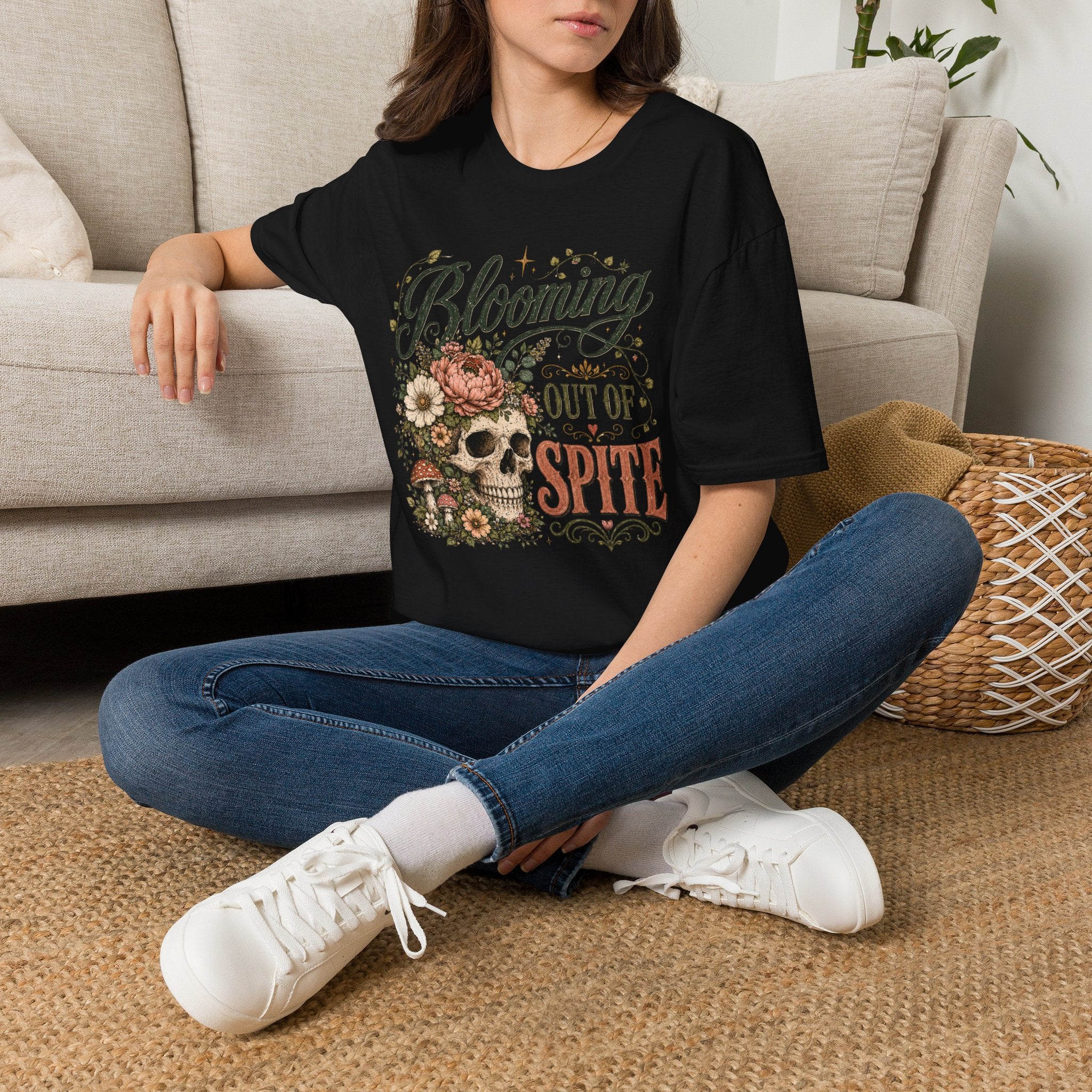 Blooming Out of Spite Gothic C1 T-Shirt