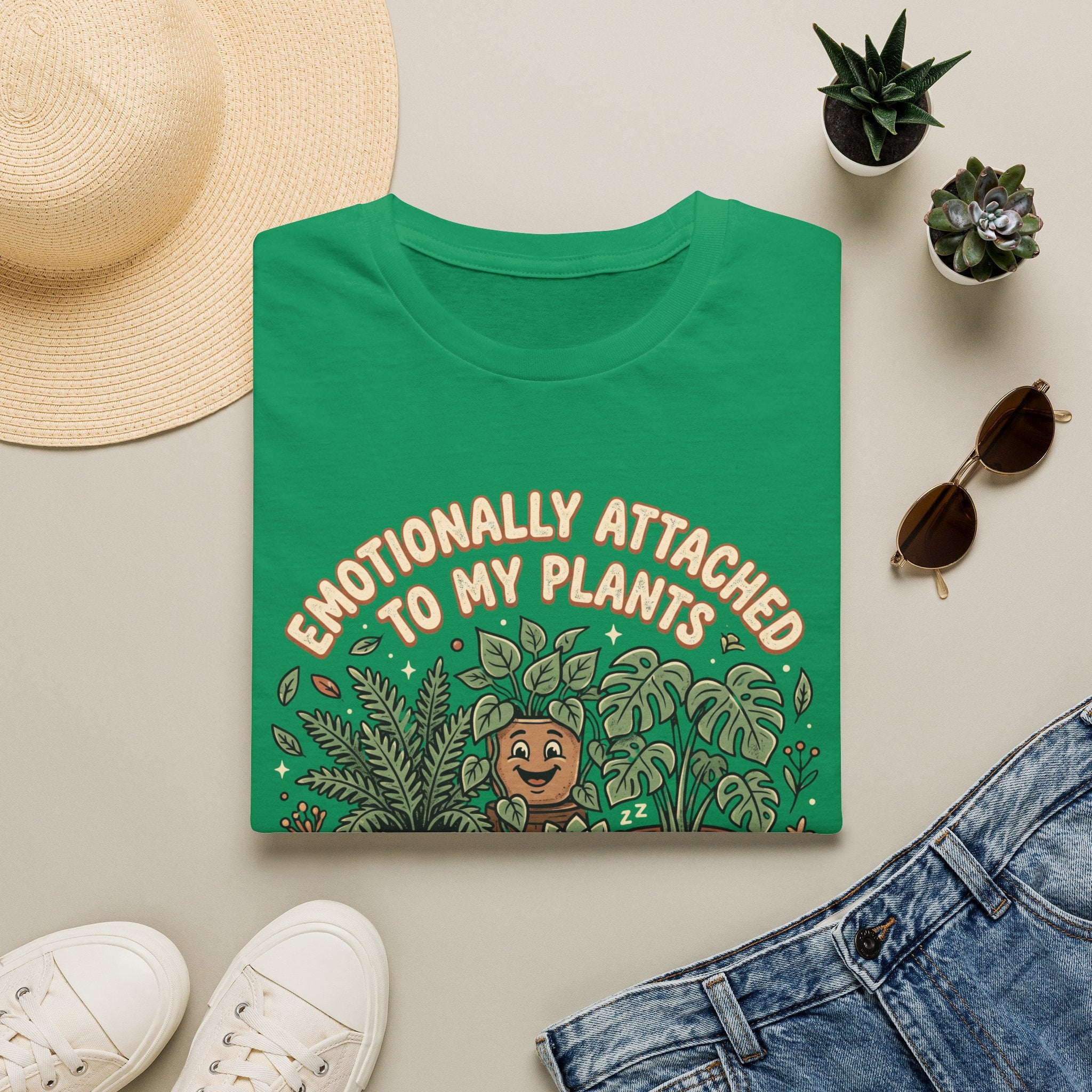 Emotionally Attached to My Plants G1 T-Shirt