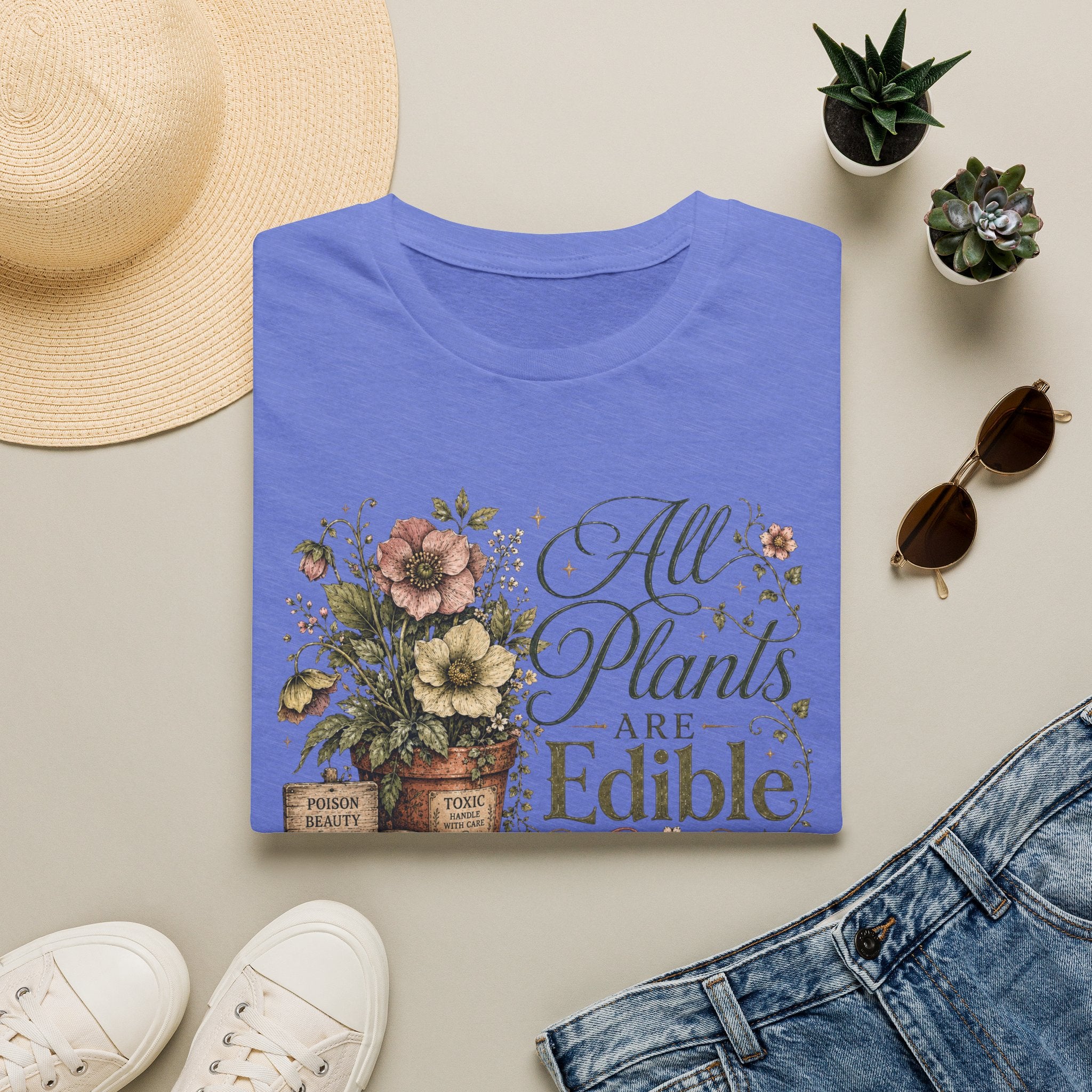 All Plants are Edible Some only Once C3 T-Shirt