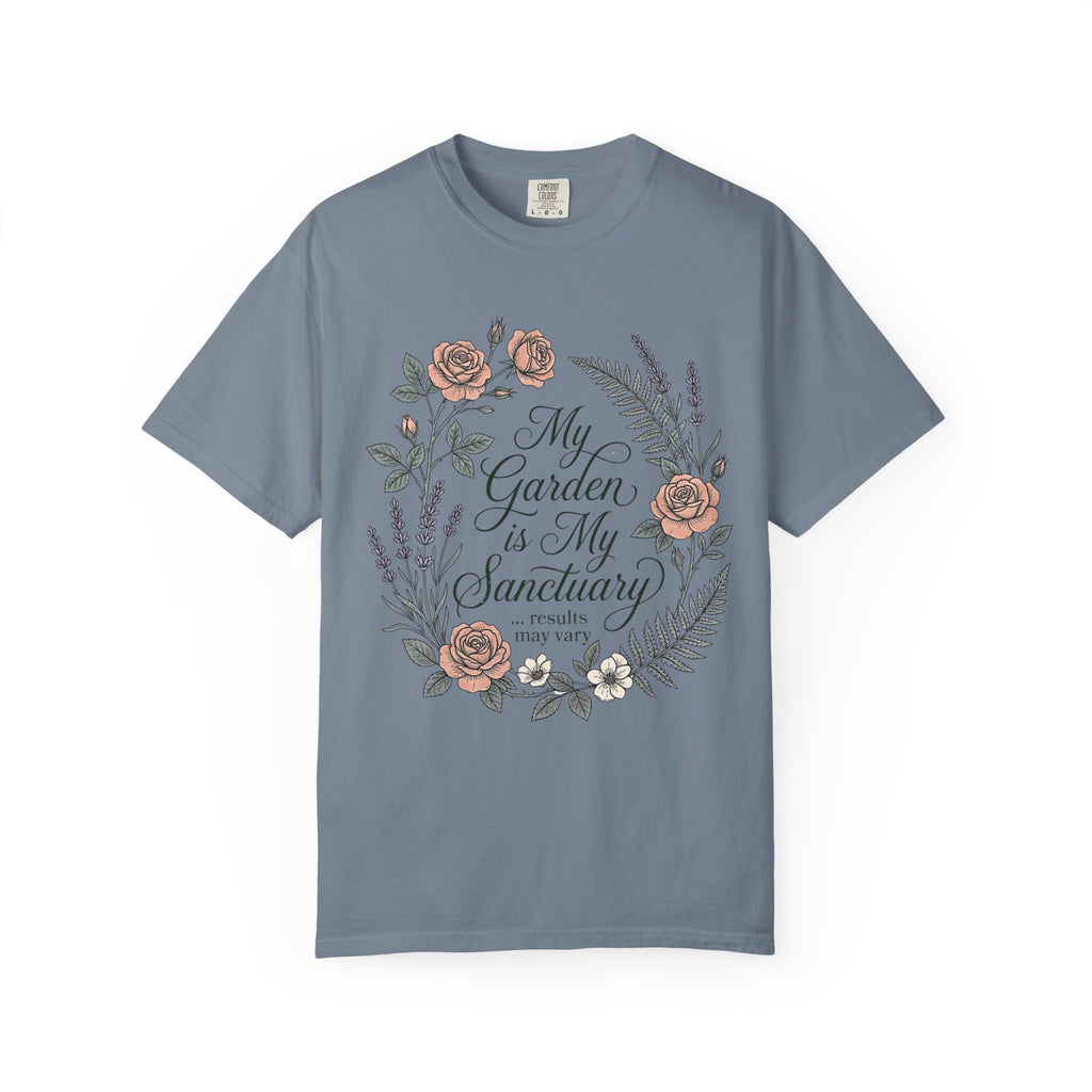 My Garden is My Sanctuary - Premium T-Shirt