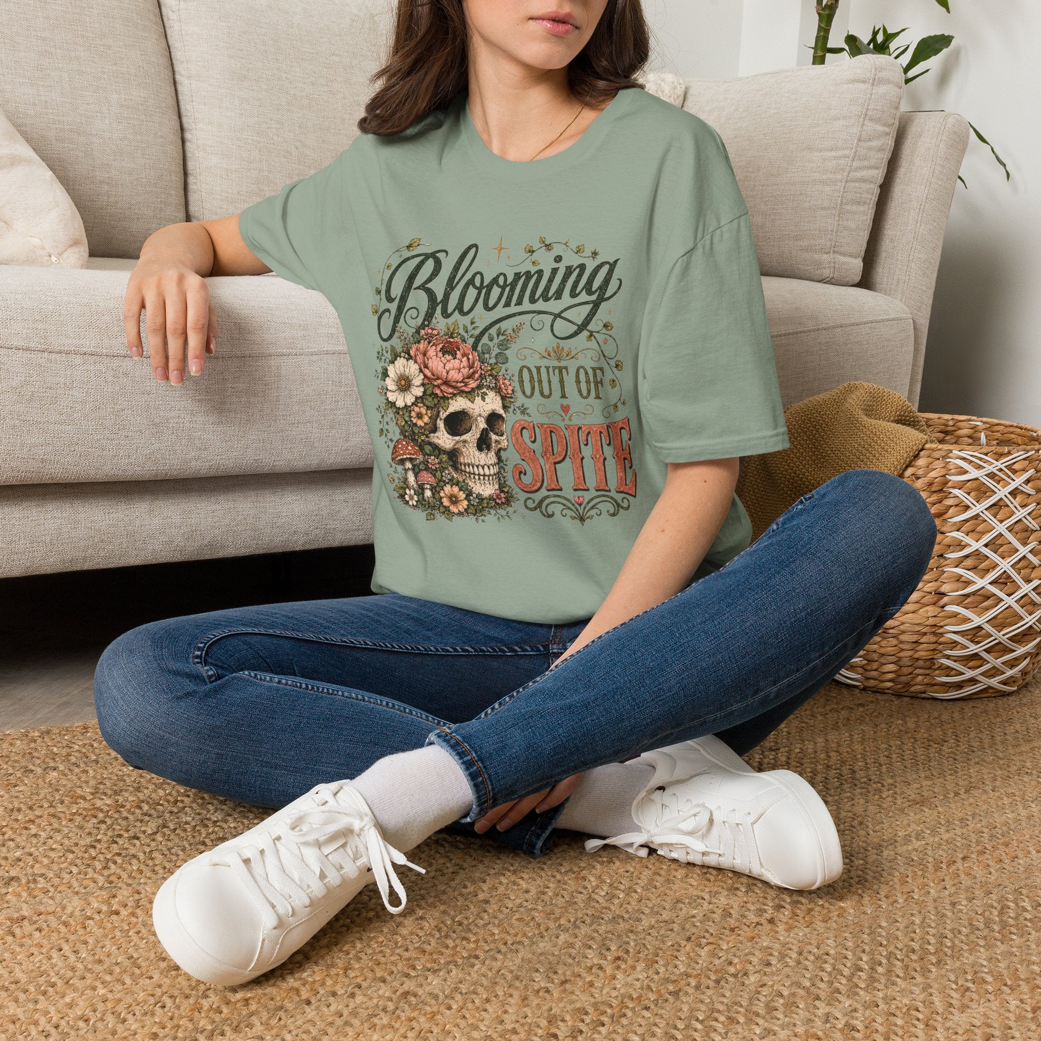 Blooming Out of Spite Gothic C1 T-Shirt