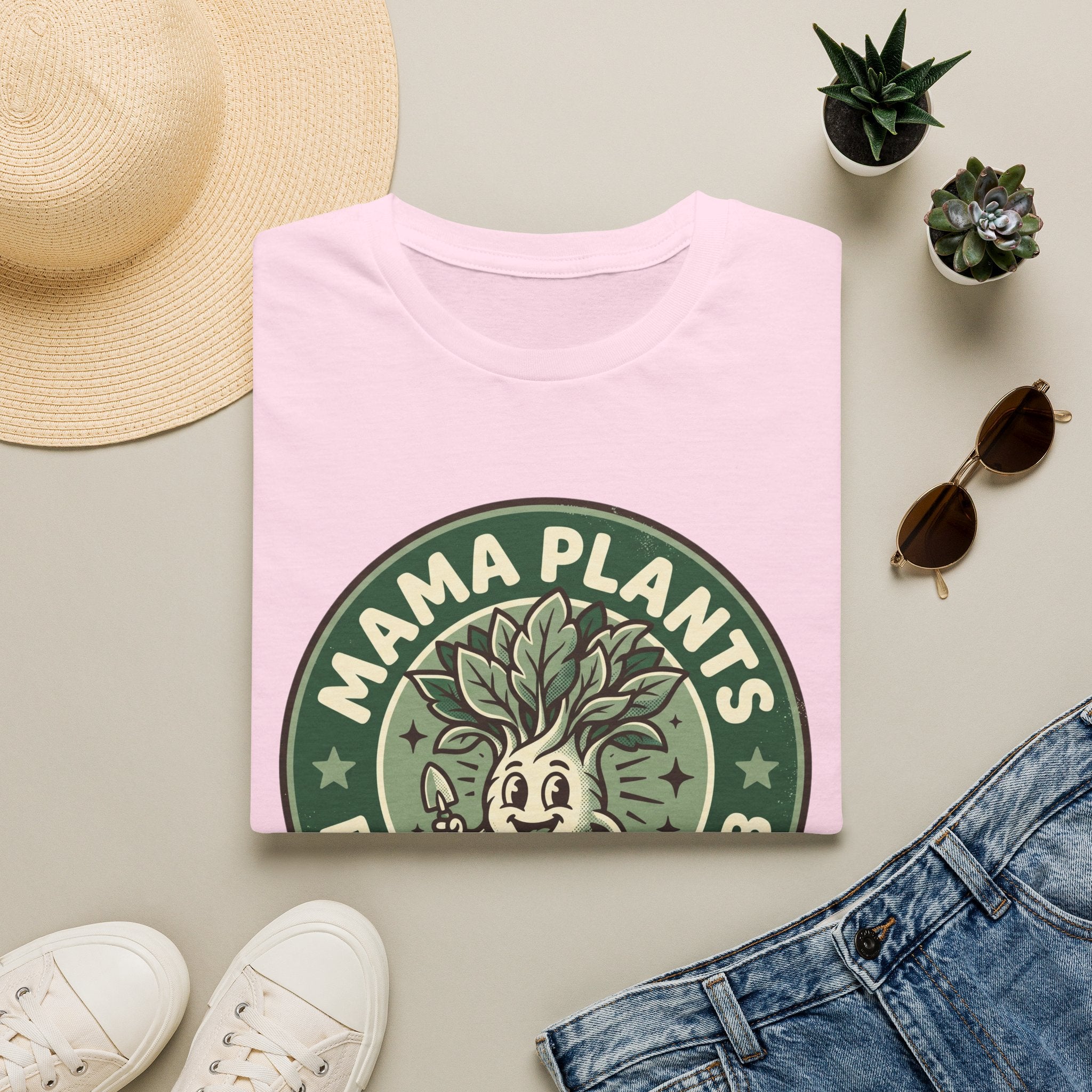 Mama Plants Retro Root Club G1 T-Shirt