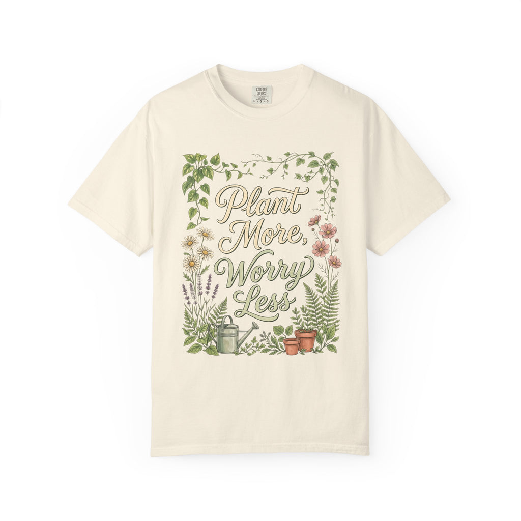 Plant More, Worry Less G1 Premium T-Shirt