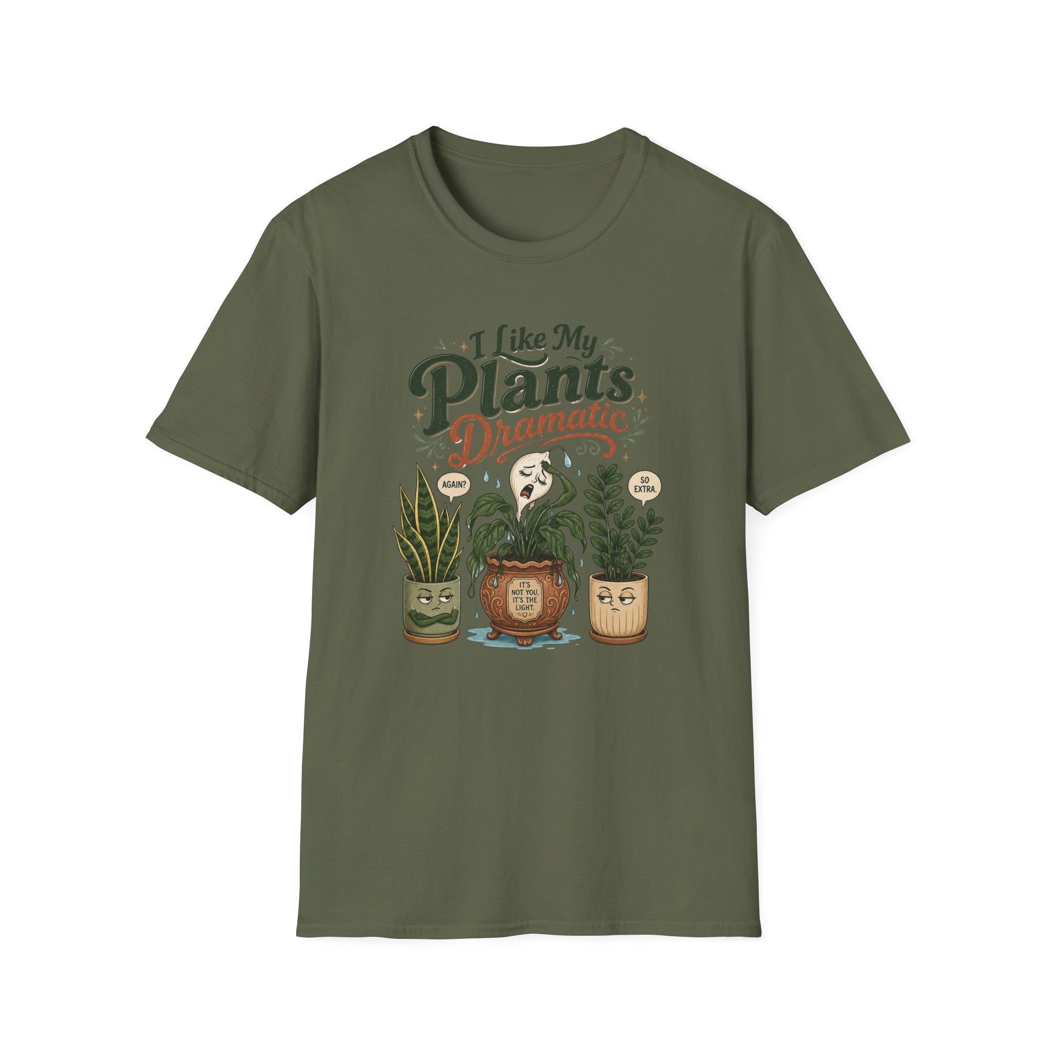 I Like My Plants Dramatic C1 T-Shirt