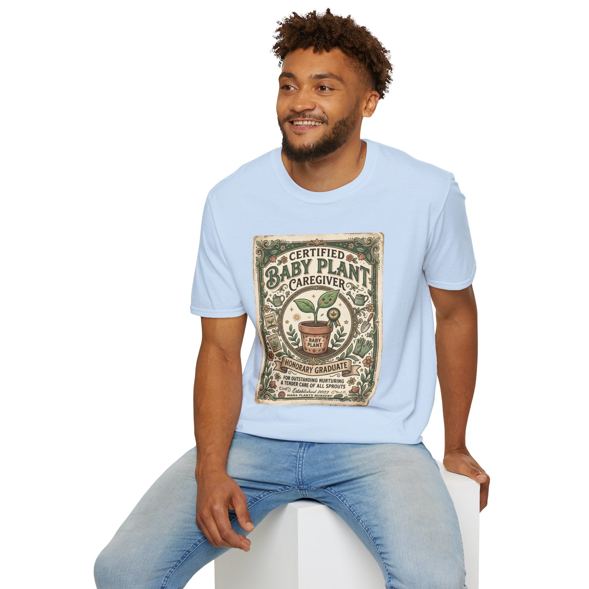 Certified Baby Plant Caregiver G1 T-Shirt