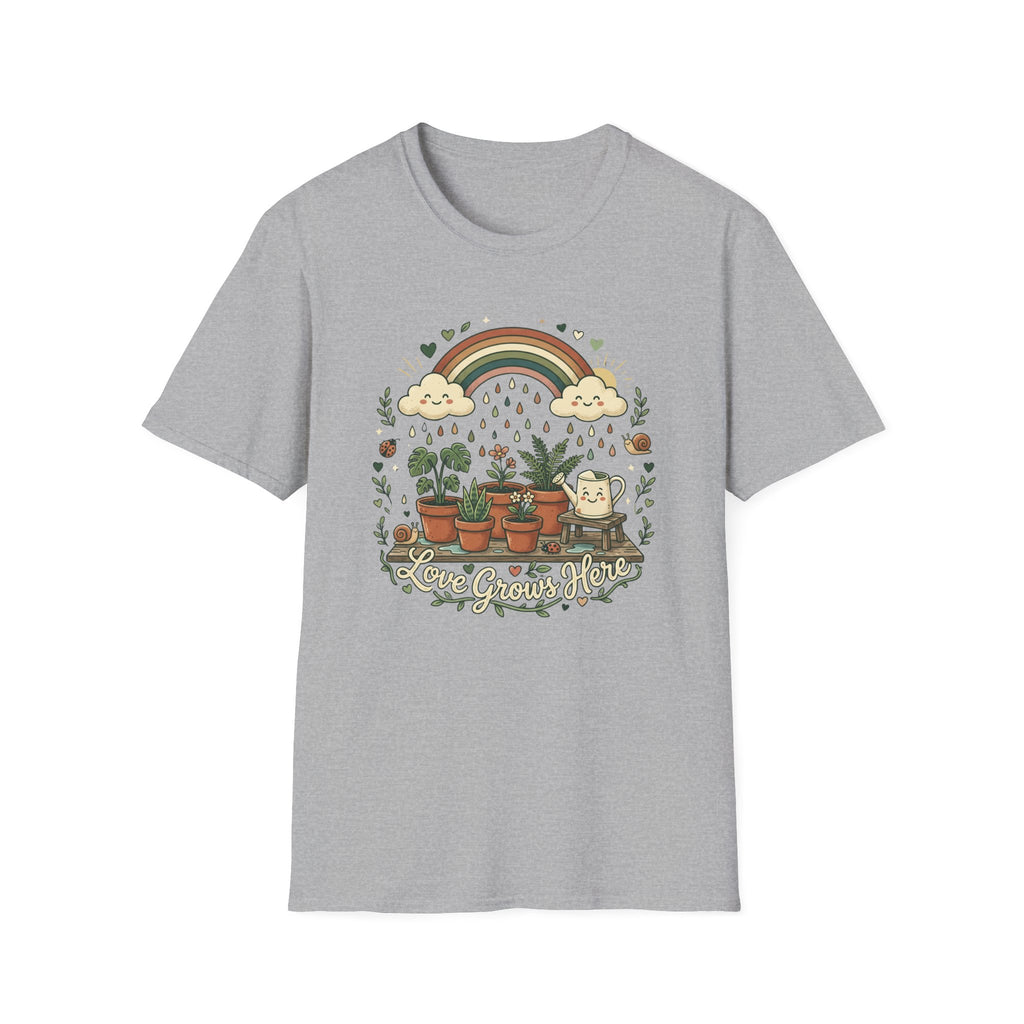 Rainbow Rain Love Grow Here G1 T-Shirt