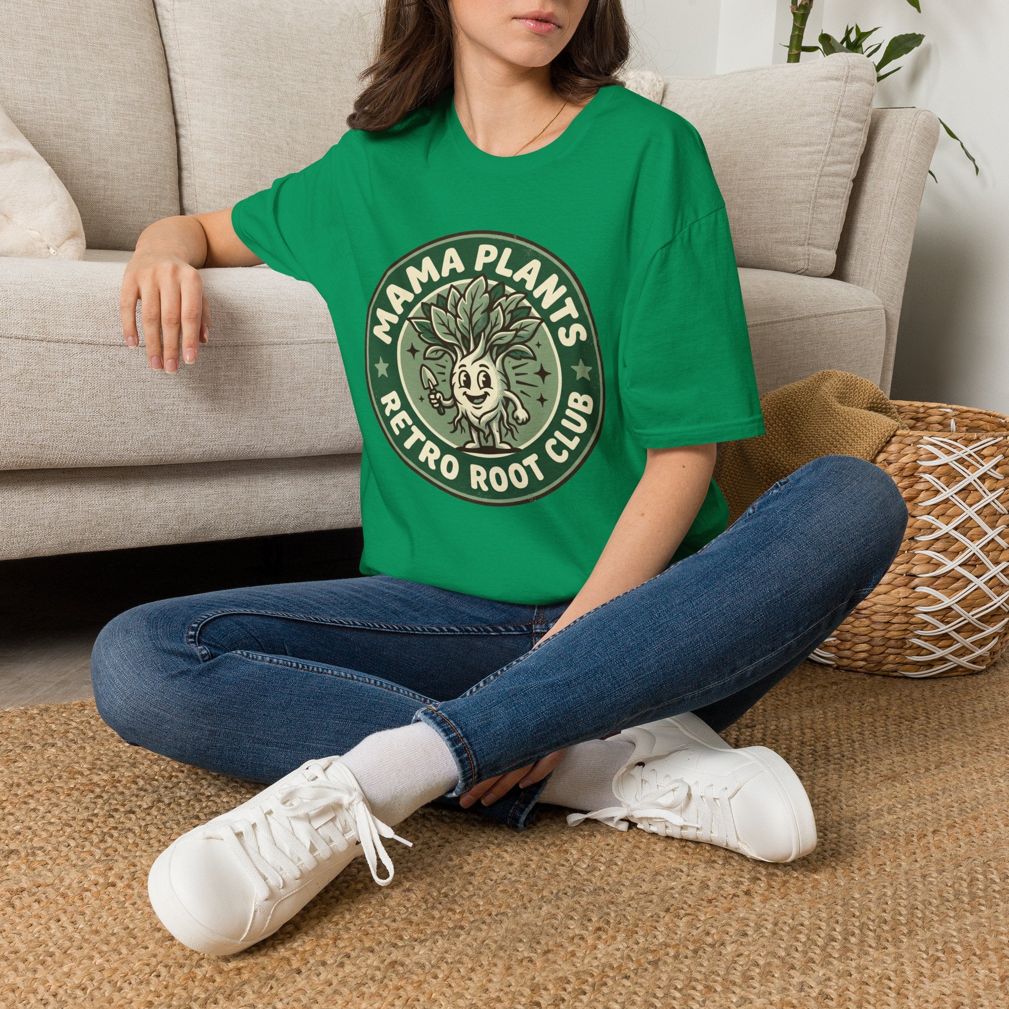 Mama Plants Retro Root Club G1 T-Shirt