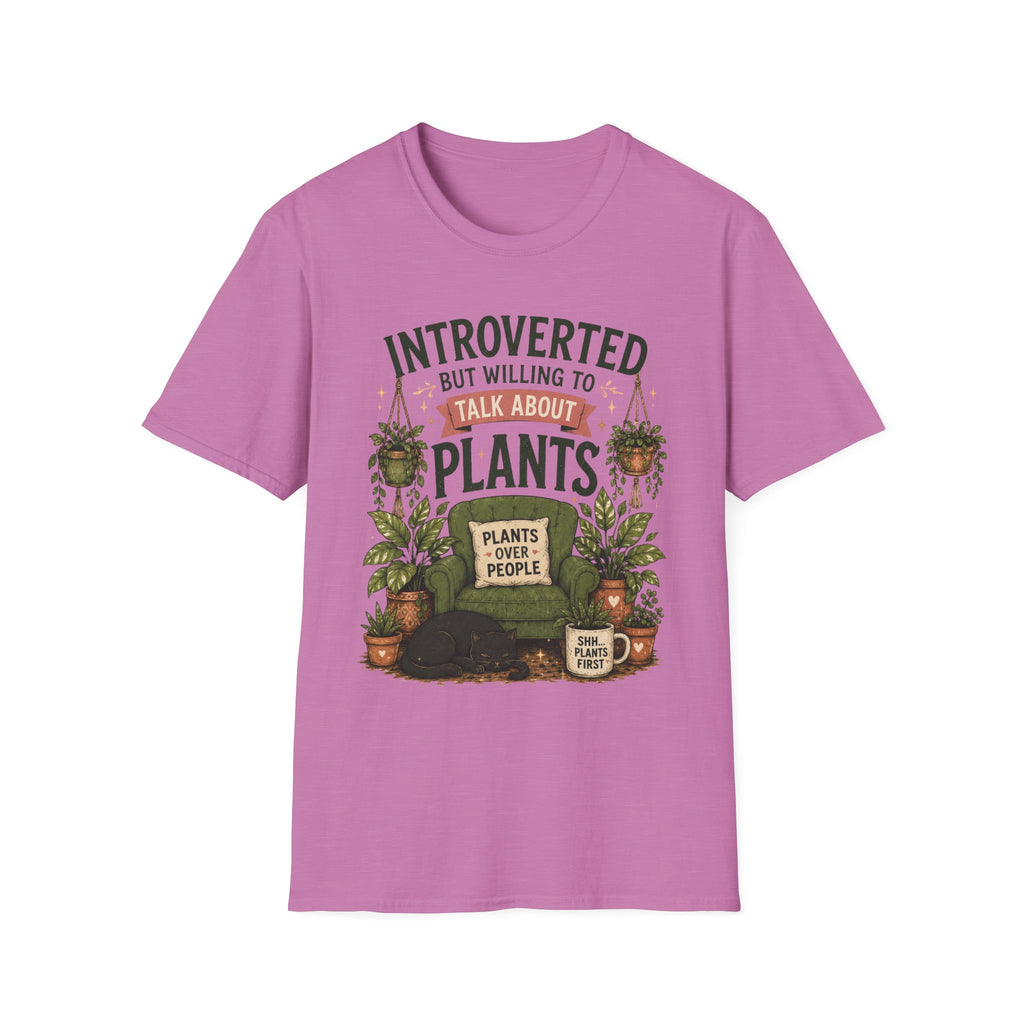Introverted But Willing to Talk About Plants C1 T-Shirt