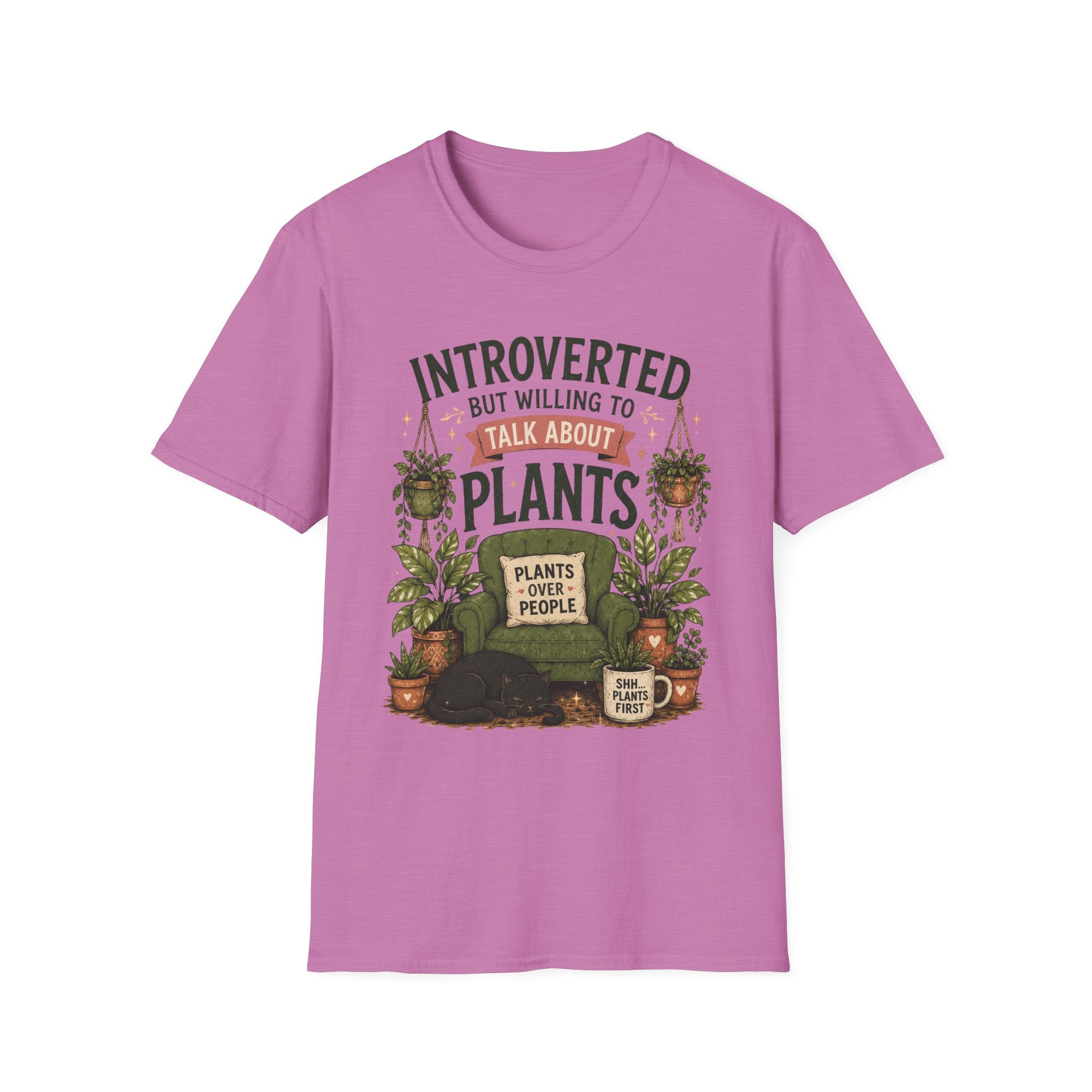 Introverted But Willing to Talk About Plants C1 T-Shirt