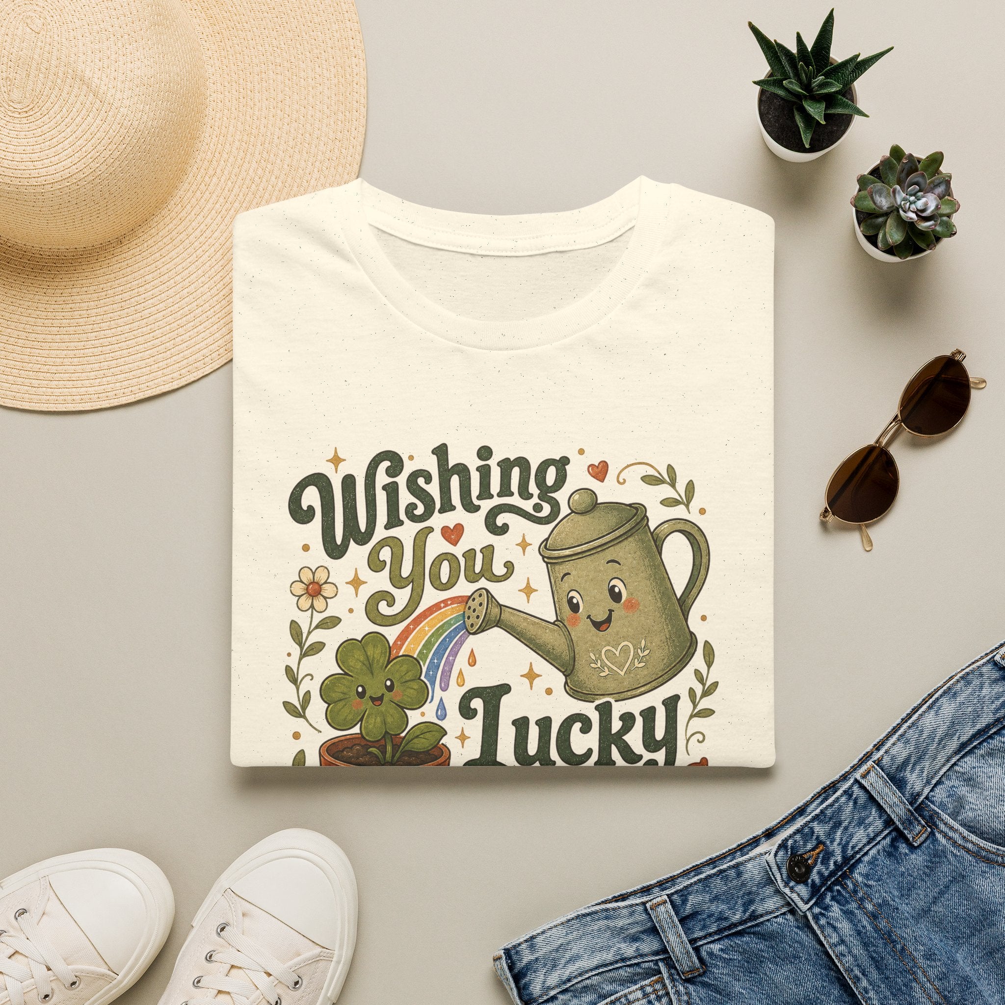 Wishing You Lucky Blooms C1 T-Shirt