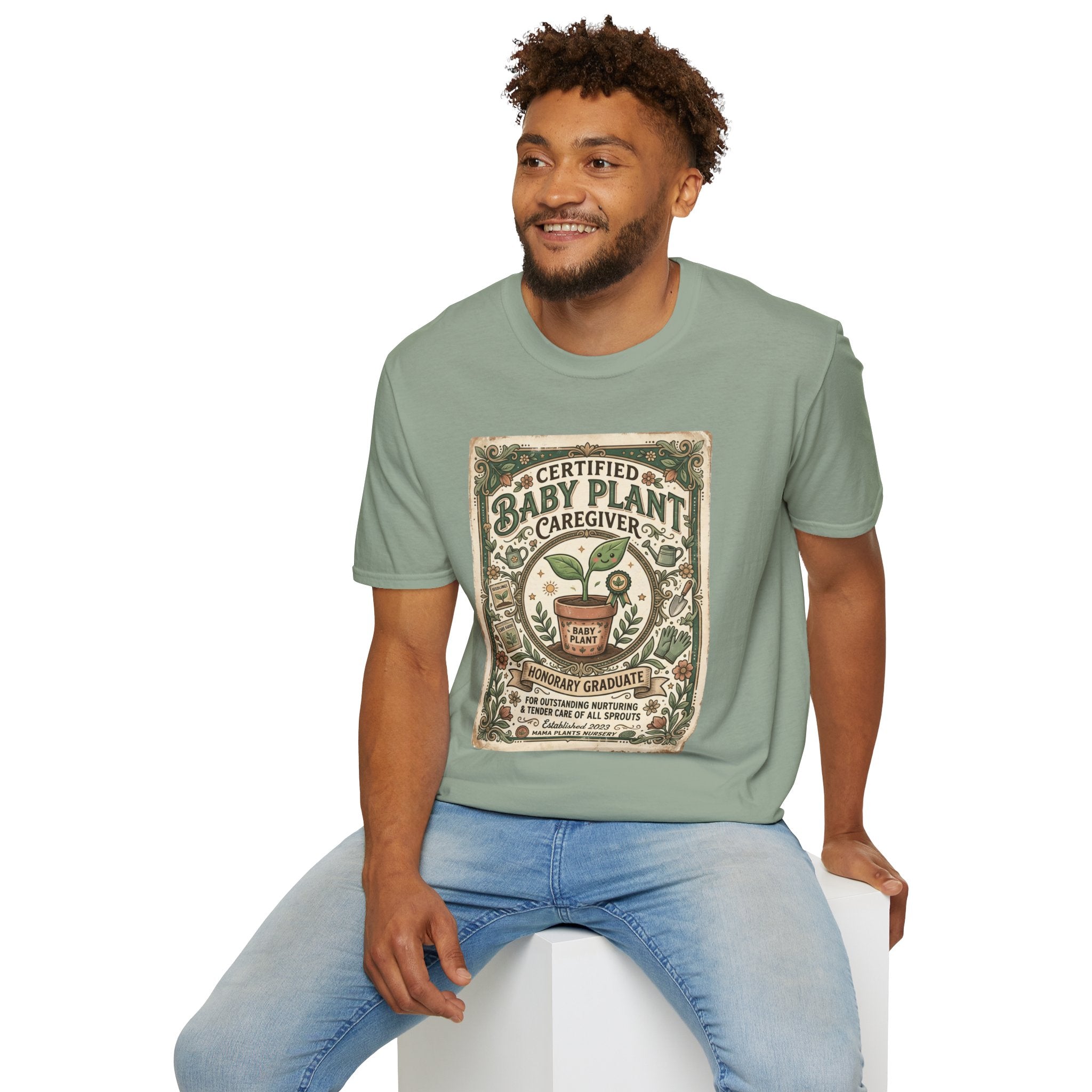 Certified Baby Plant Caregiver G1 T-Shirt