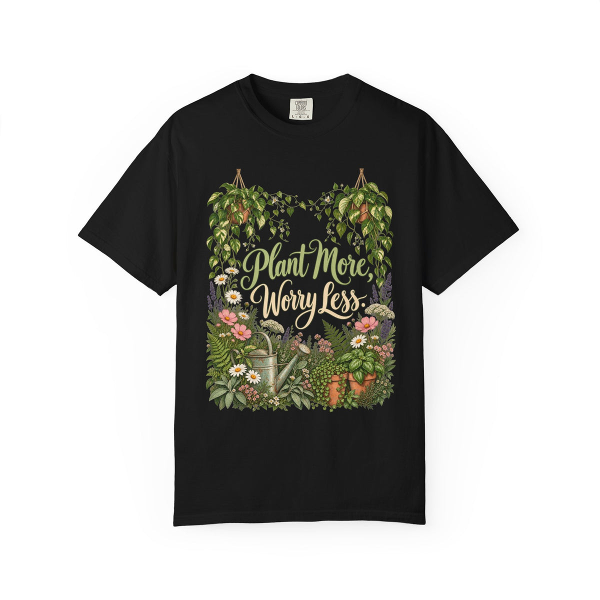 Plant More Worry Less C1 - Premium T-Shirt