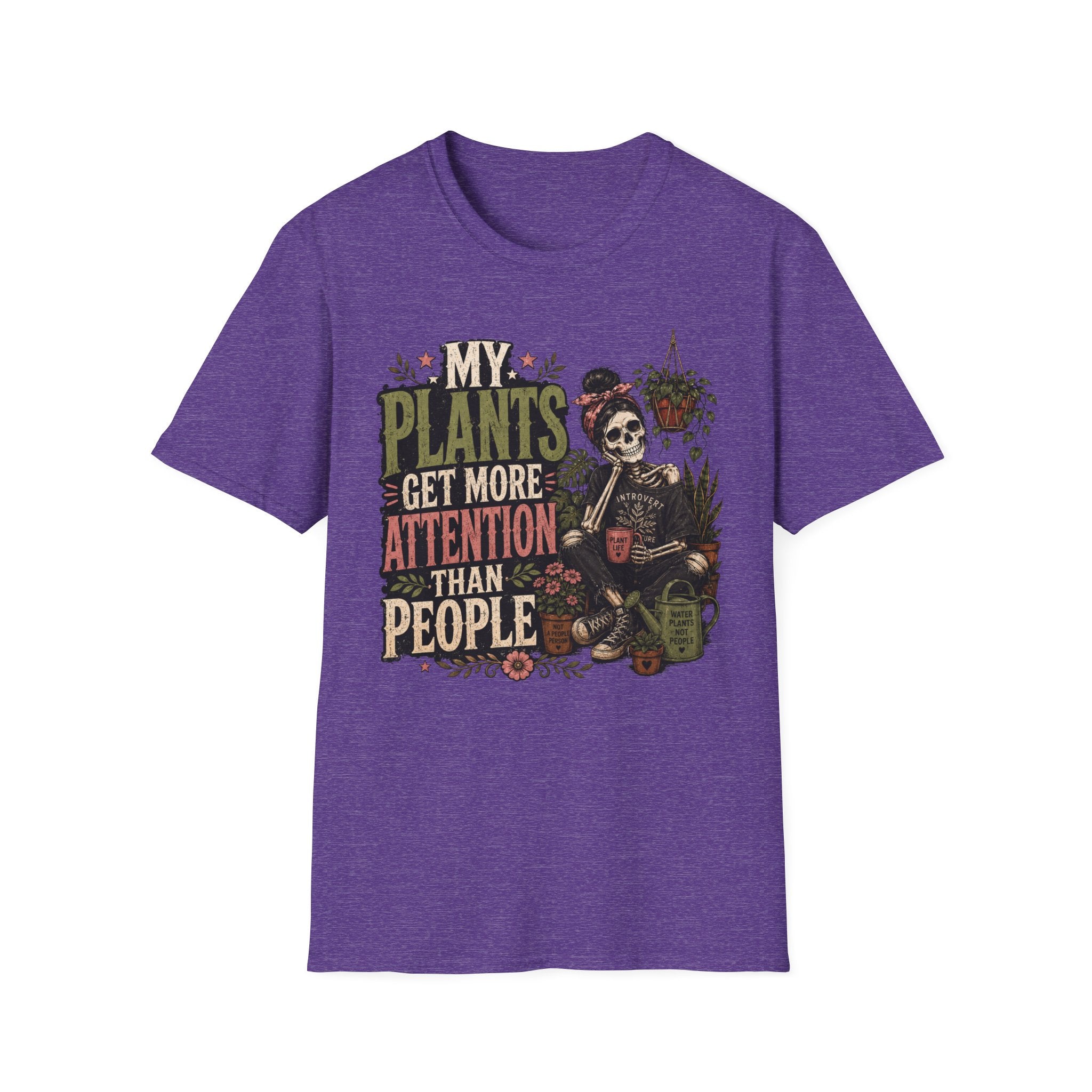 My Plants Get More Attention Than People Gothic C1 T-Shirt