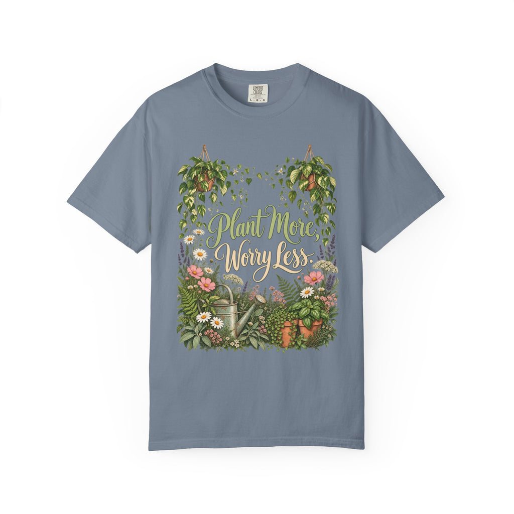 Plant More Worry Less C1 - Premium T-Shirt