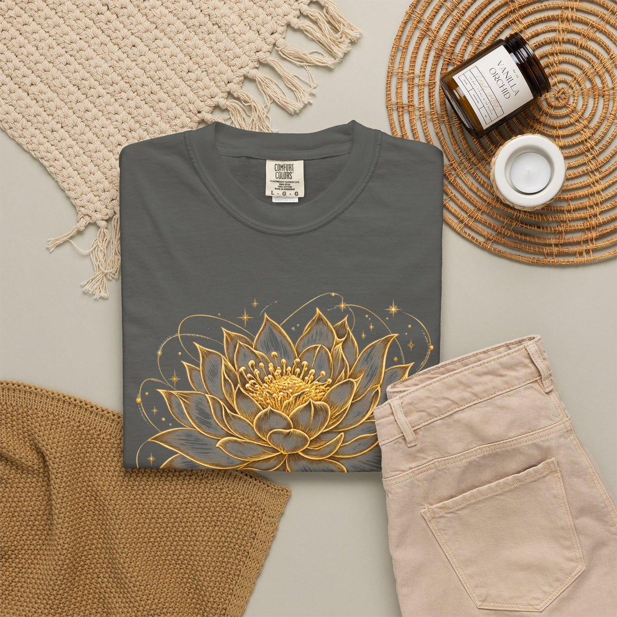 Lotus Flower Bloom Premium T-Shirt