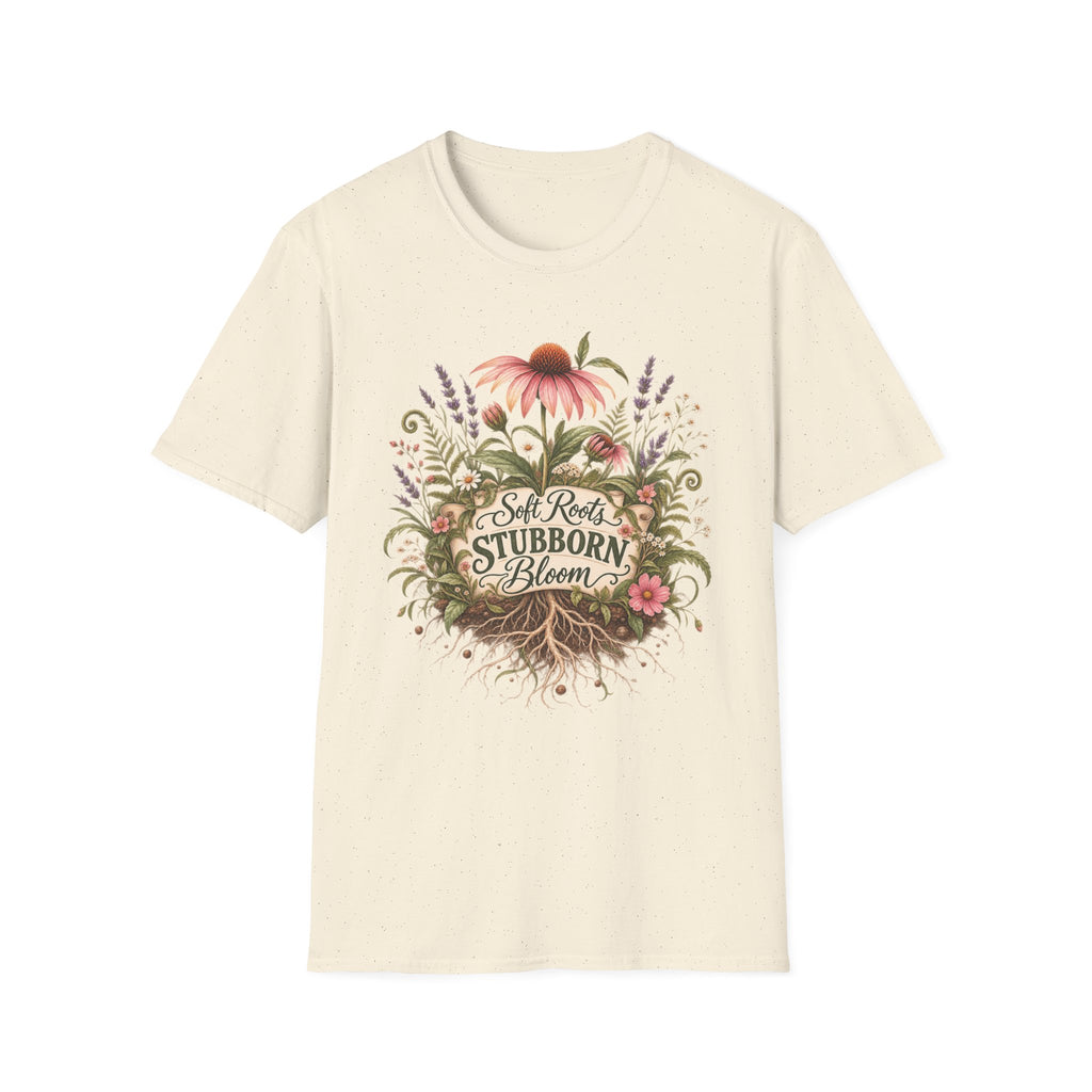 Soft Roots Stubborn Bloom Emblem C1 T-Shirt