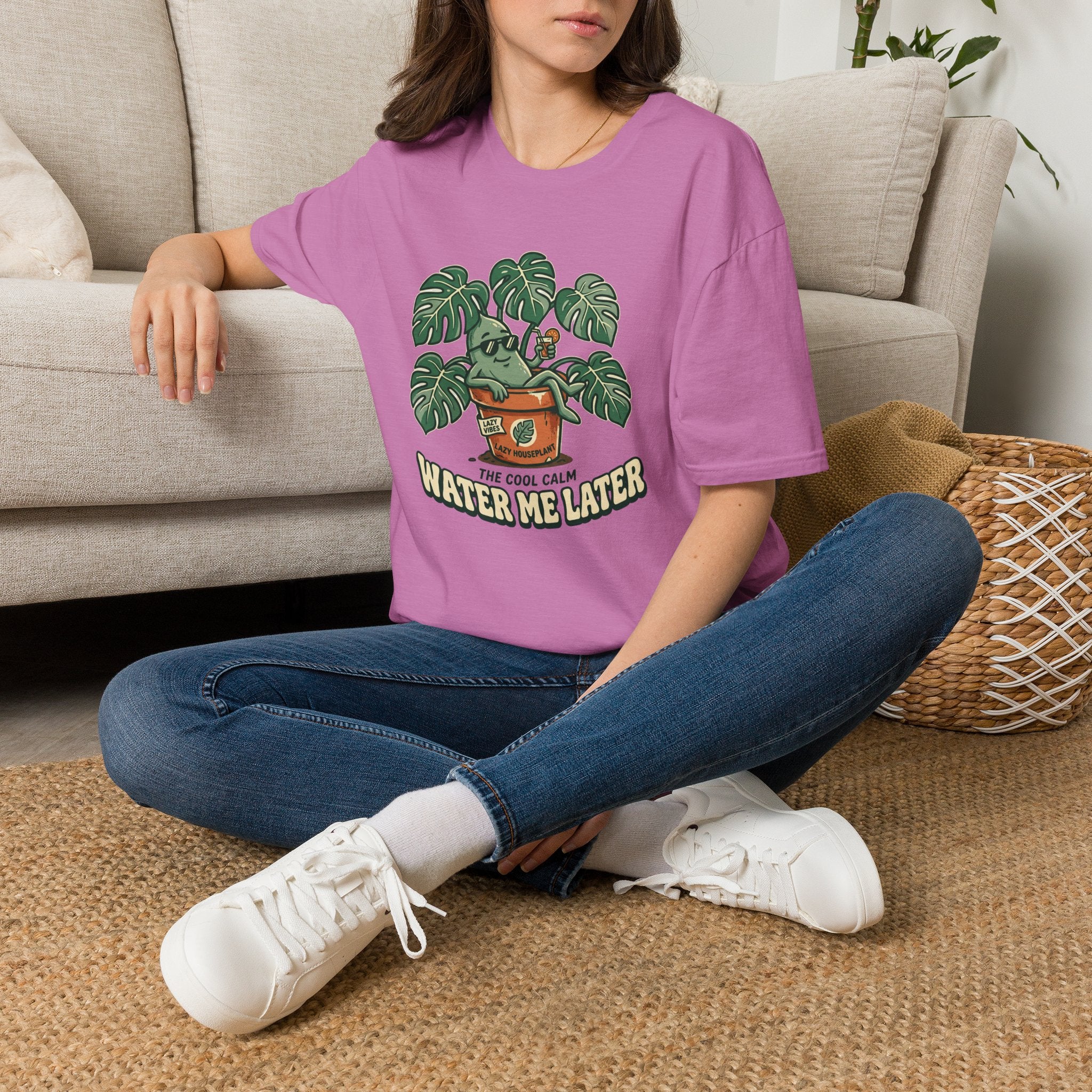 Water Me Later Lazy Houseplant G1 T-Shirt