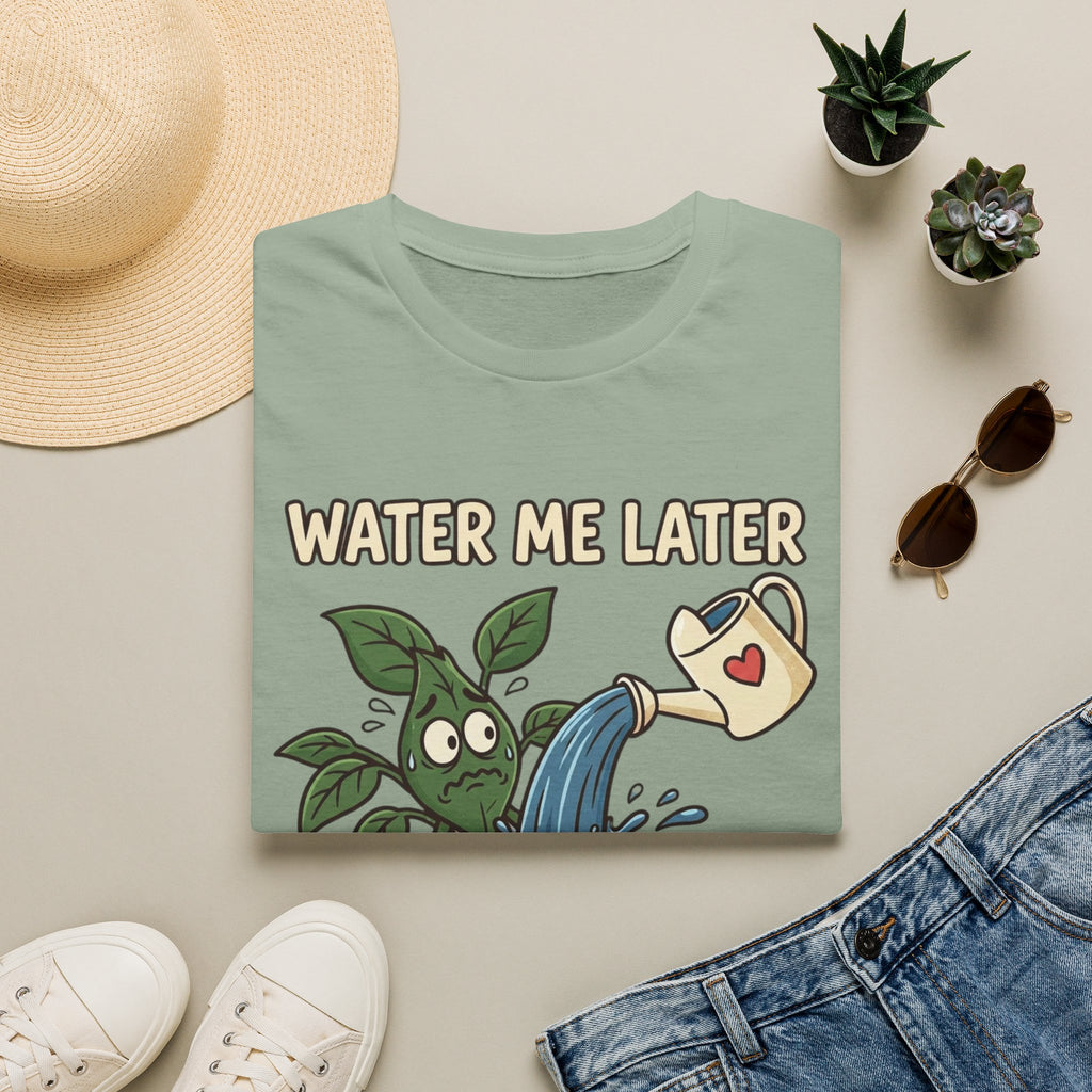Water Me Later Overwatered Plant Panic G1 T-Shirt
