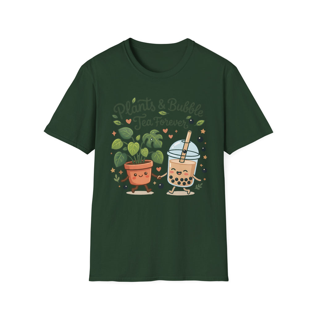 Plants & Bubble Tea Forever G1 T-Shirt