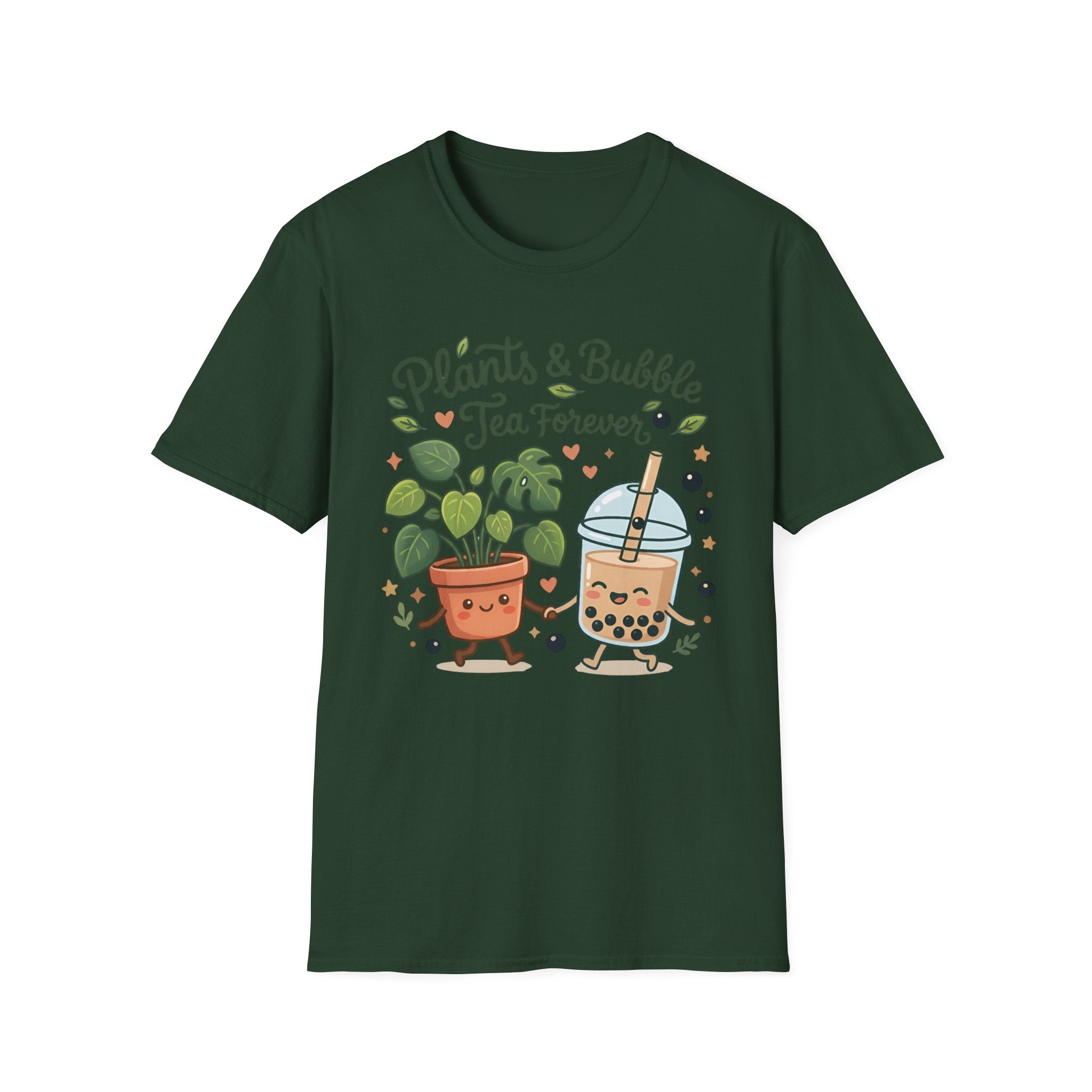 Plants & Bubble Tea Forever G1 T-Shirt
