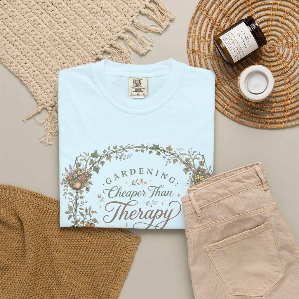 Gardening: Cheaper than Therapy Premium T-Shirt