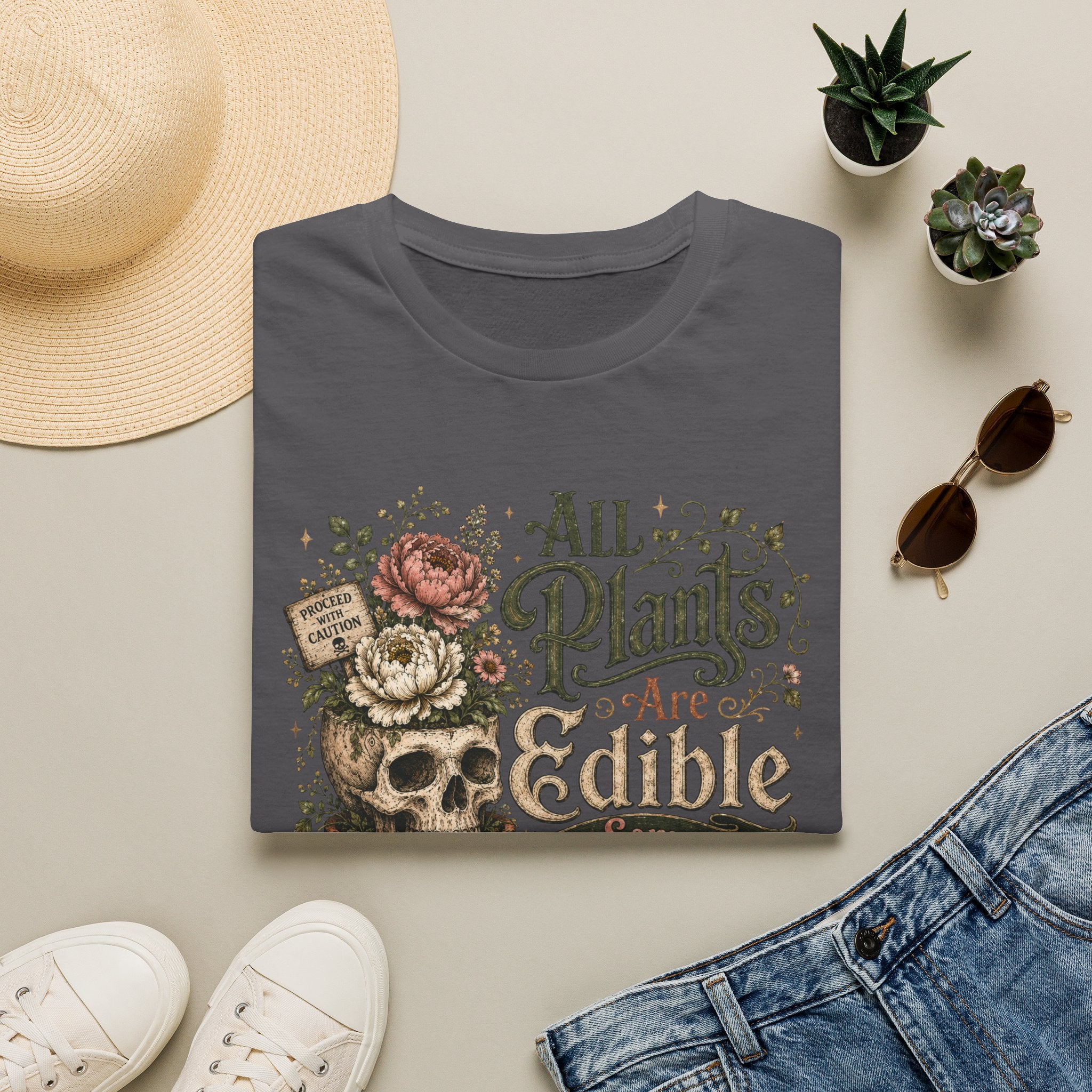 All Plants are Edible Some only Once C2 T-Shirt
