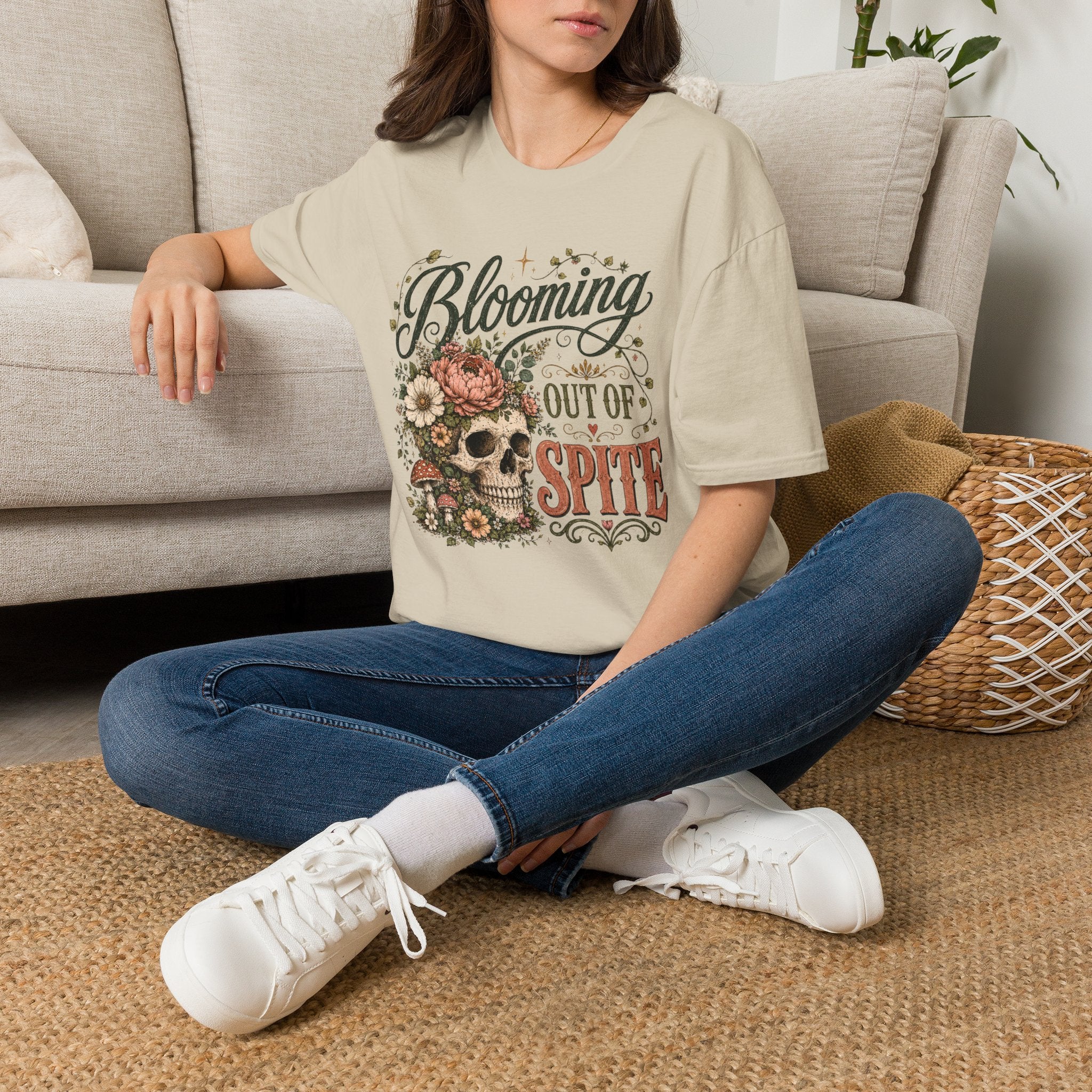 Blooming Out of Spite Gothic C1 T-Shirt