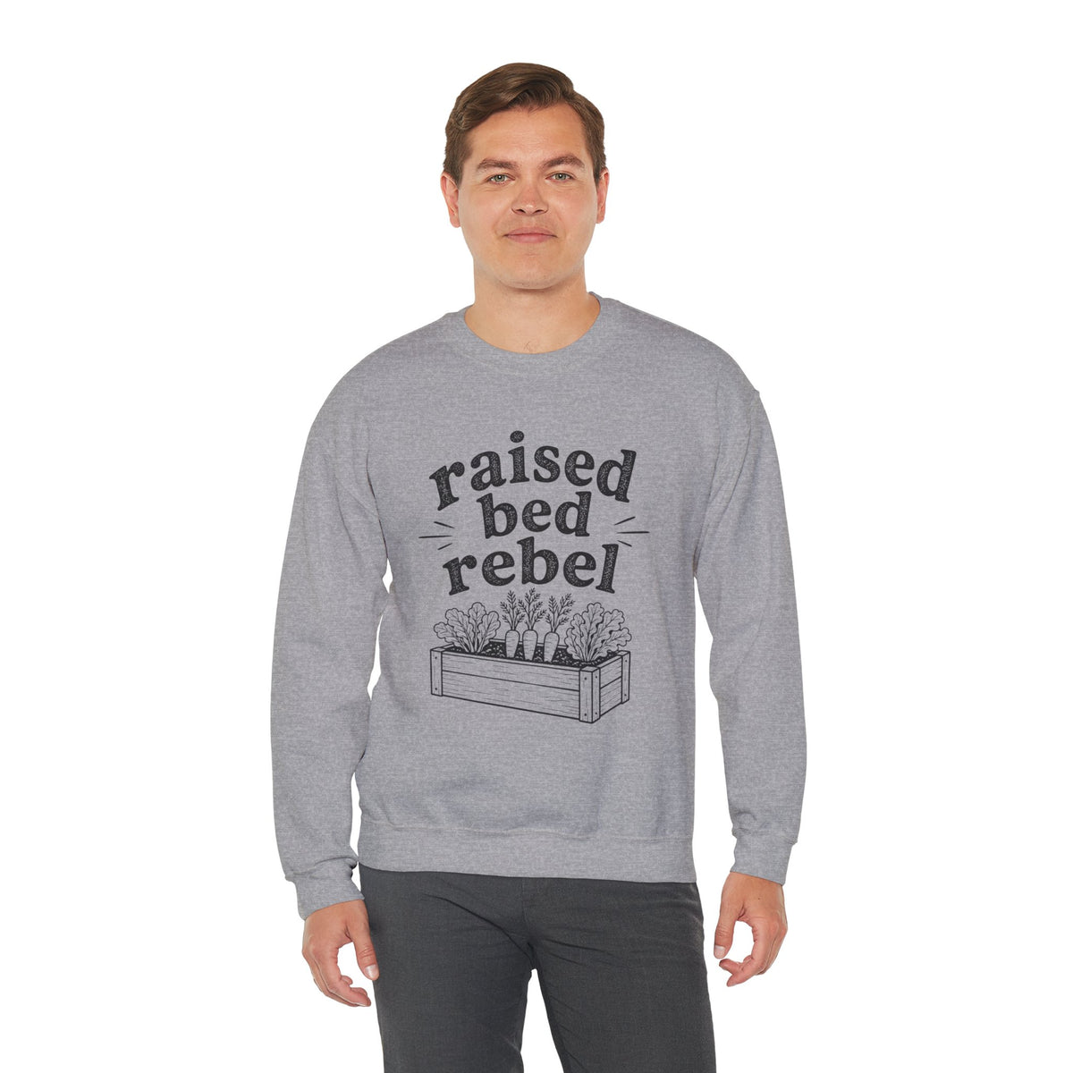 raised bed rebel C2 Crewneck Sweatshirt