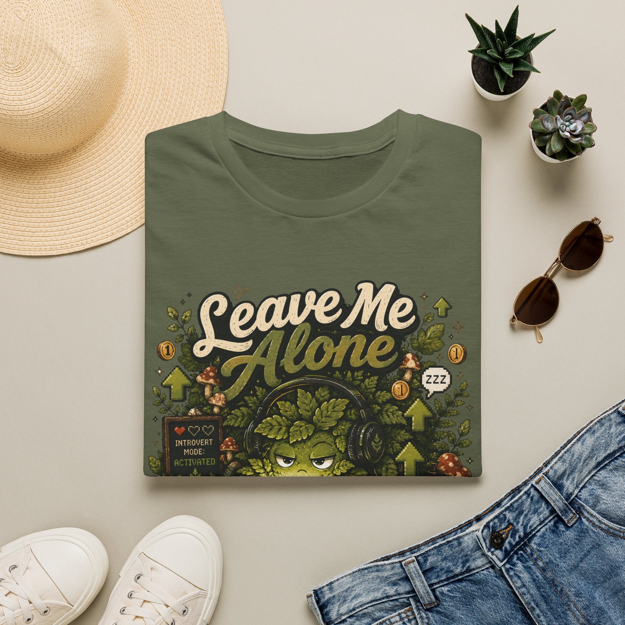 Leave Me Alone I’m Leveling Up C1 T-Shirt
