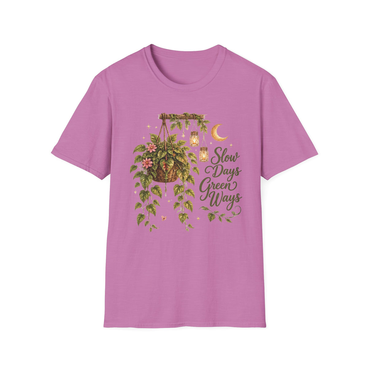 Slow Days, Green Ways Garden C4 T-Shirt