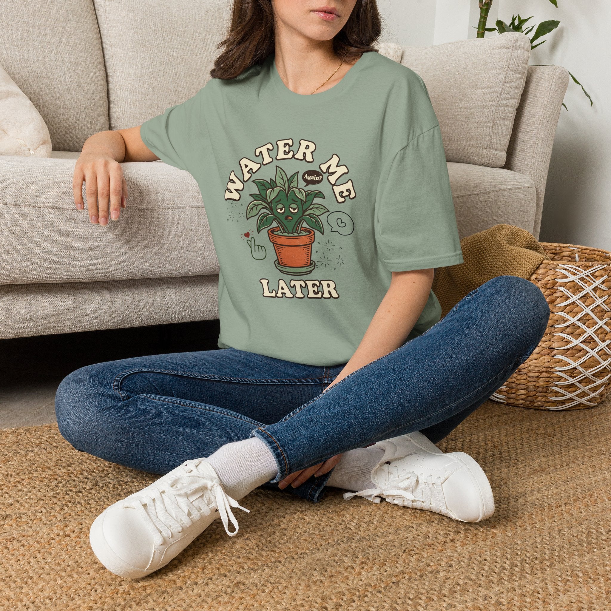 Water Me Later Plant Parent Confession G2 T-Shirt