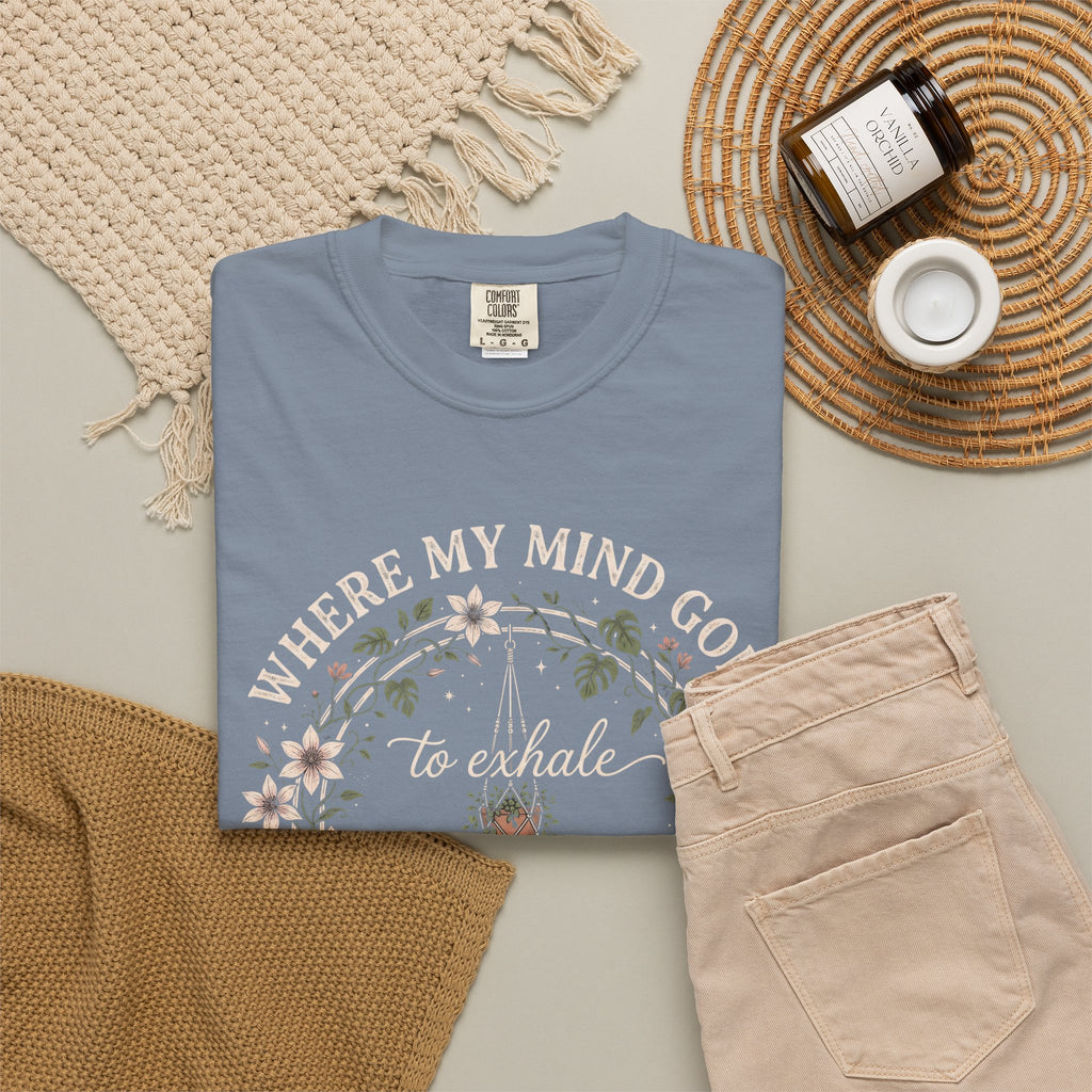 WHERE MY MIND GOES Premium T-Shirt