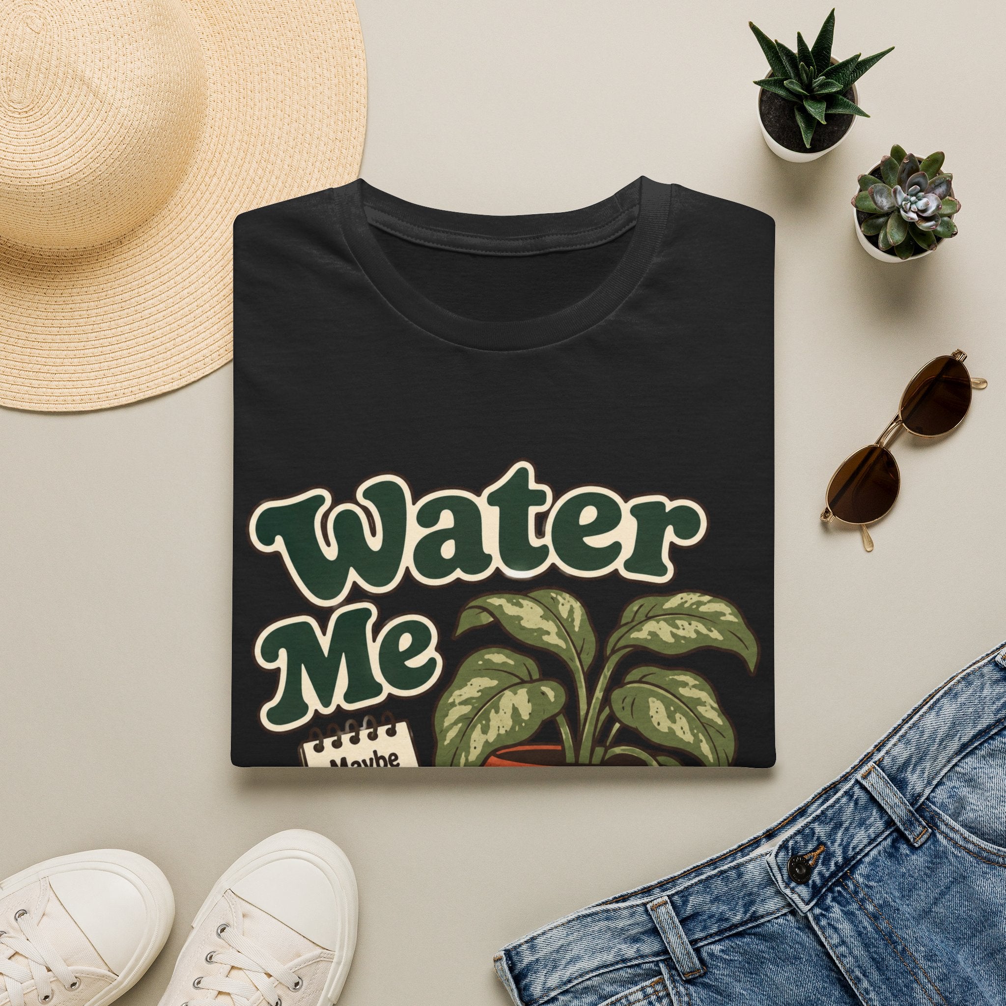 Water Me Later Forgotten Plant Reminder C1 T-Shirt