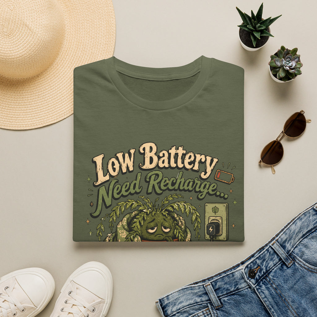 Low Battery Need Recharge C1 T-Shirt