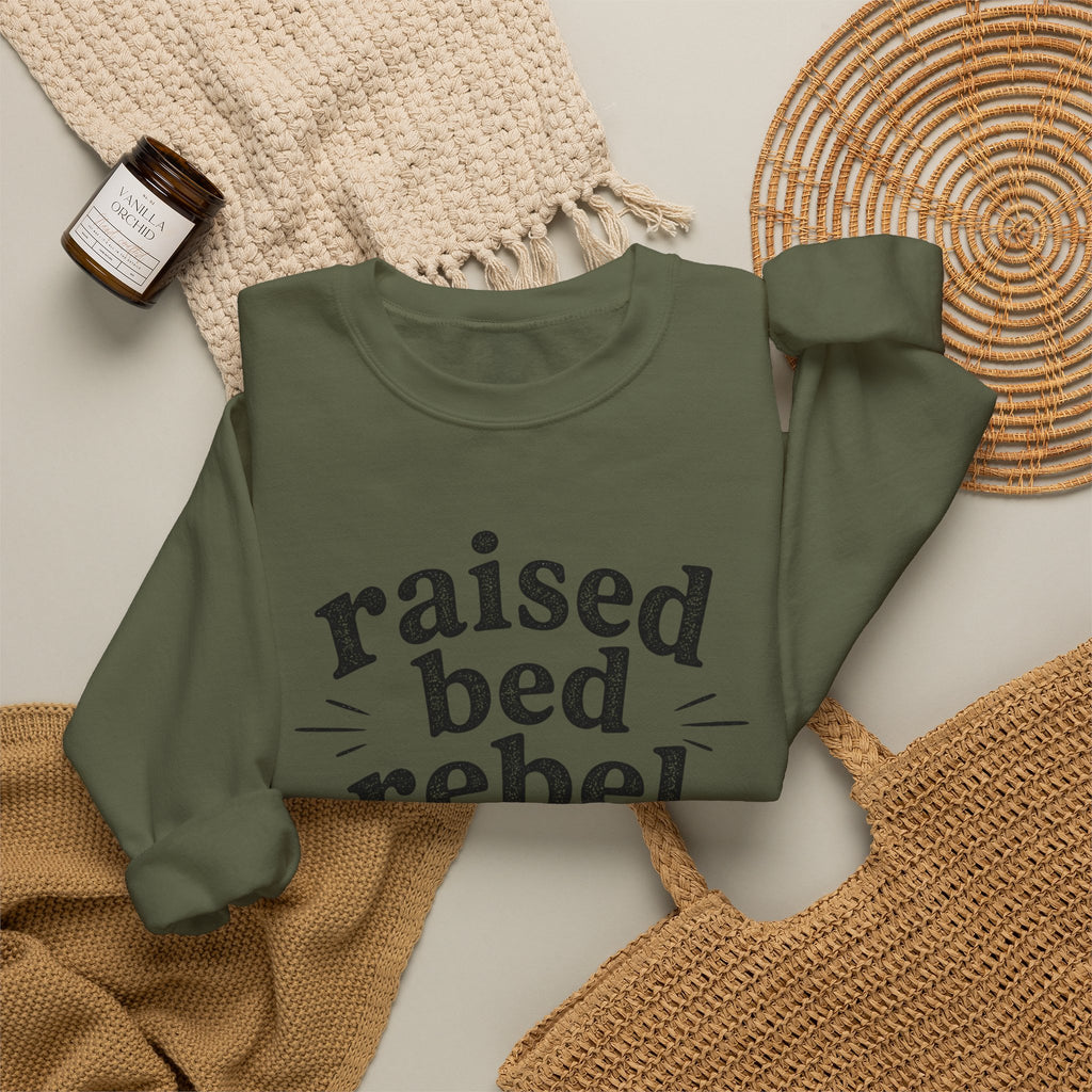 raised bed rebel C2 Crewneck Sweatshirt