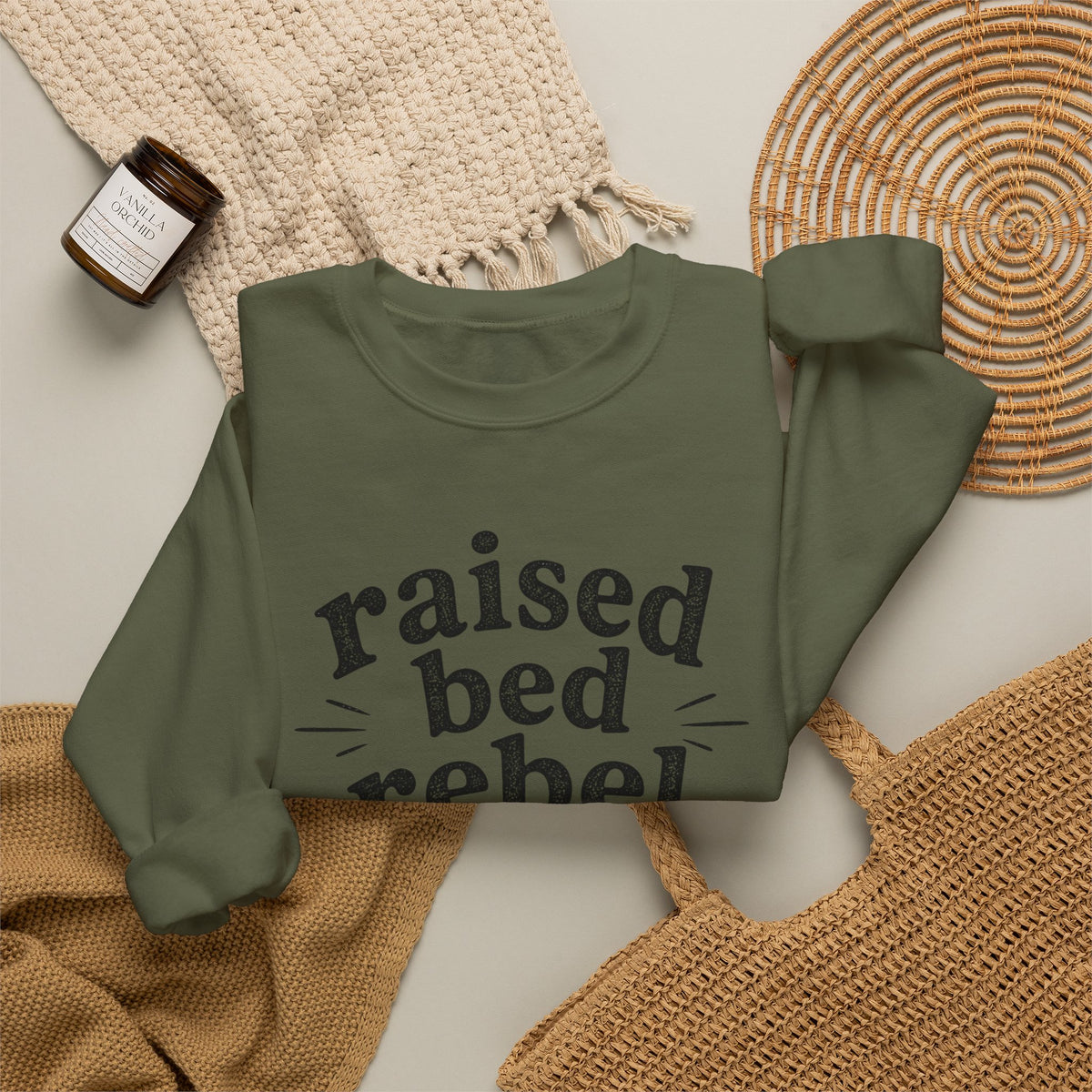 raised bed rebel C2 Crewneck Sweatshirt