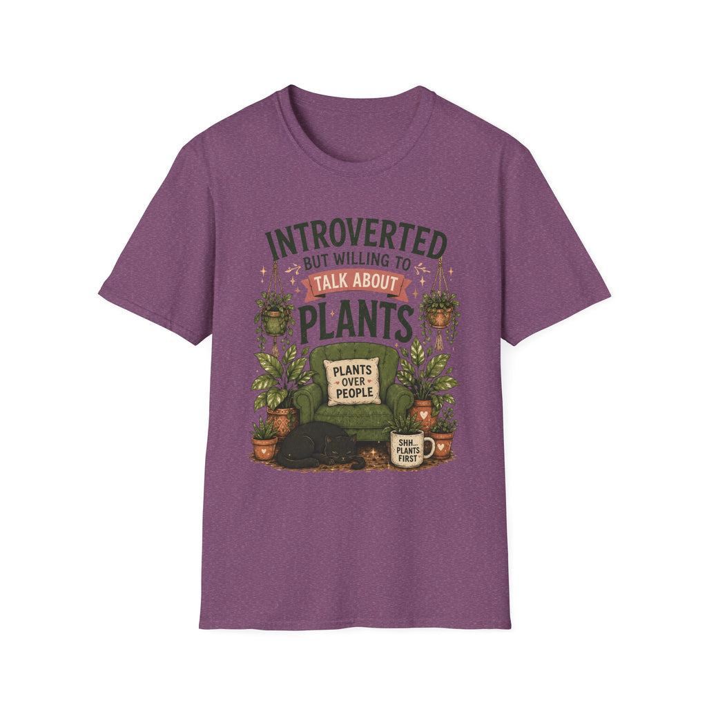 Introverted But Willing to Talk About Plants C1 T-Shirt