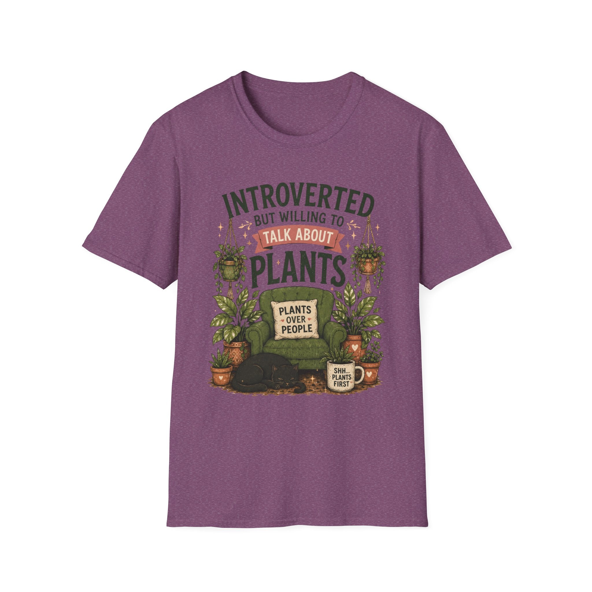 Introverted But Willing to Talk About Plants C1 T-Shirt