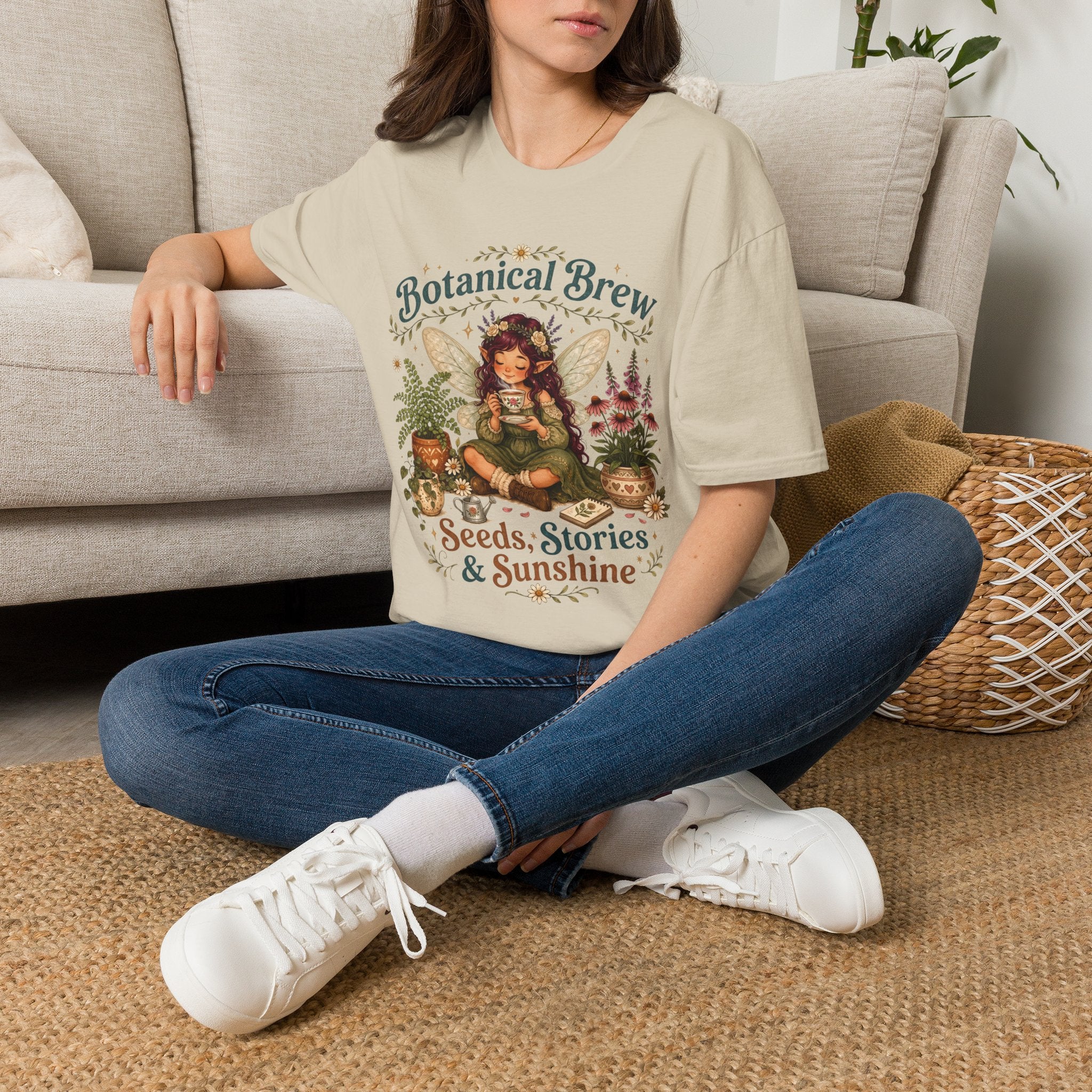 Botanical Brew Seeds, Stories & Sunshine G1 T-Shirt
