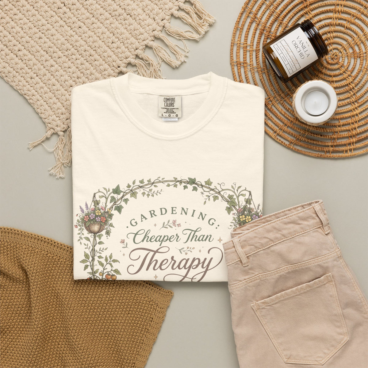 Gardening: Cheaper than Therapy Premium T-Shirt