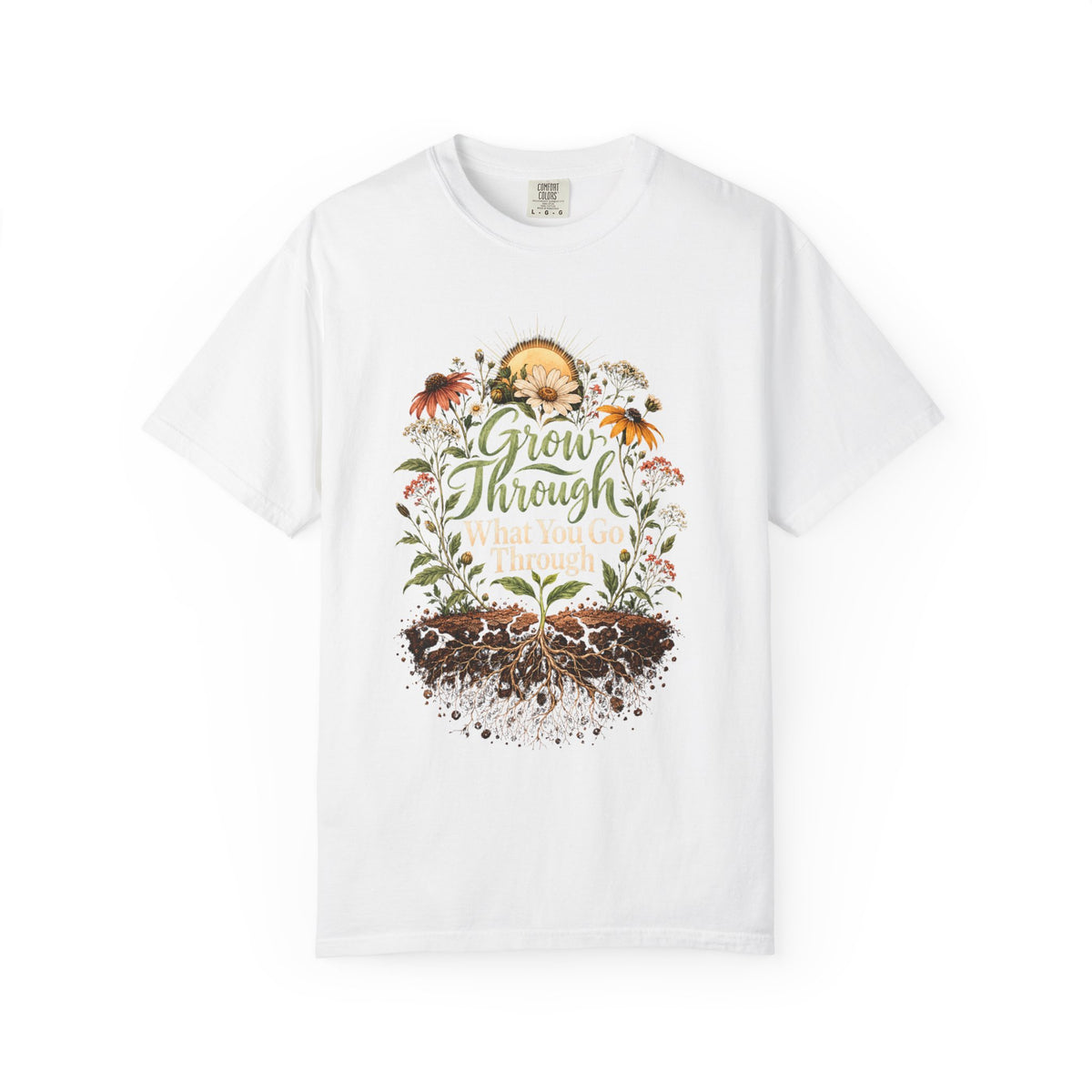 Grow Through What You Go Through Premium T-Shirt