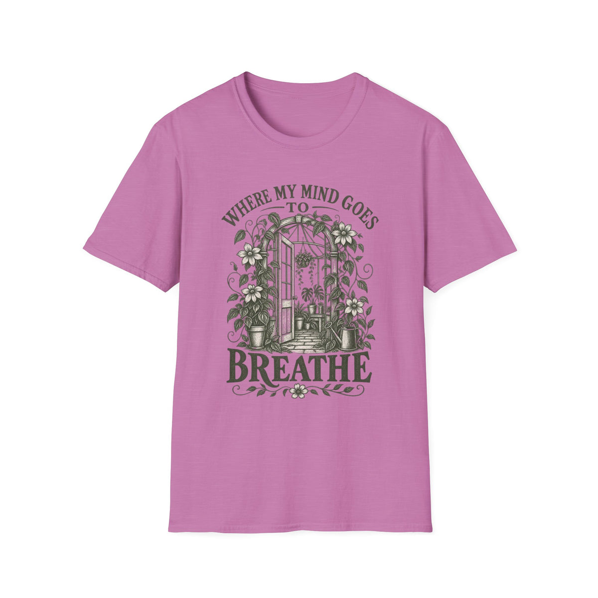 Where My Mind Goes Breathe Dark C1 T-Shirt