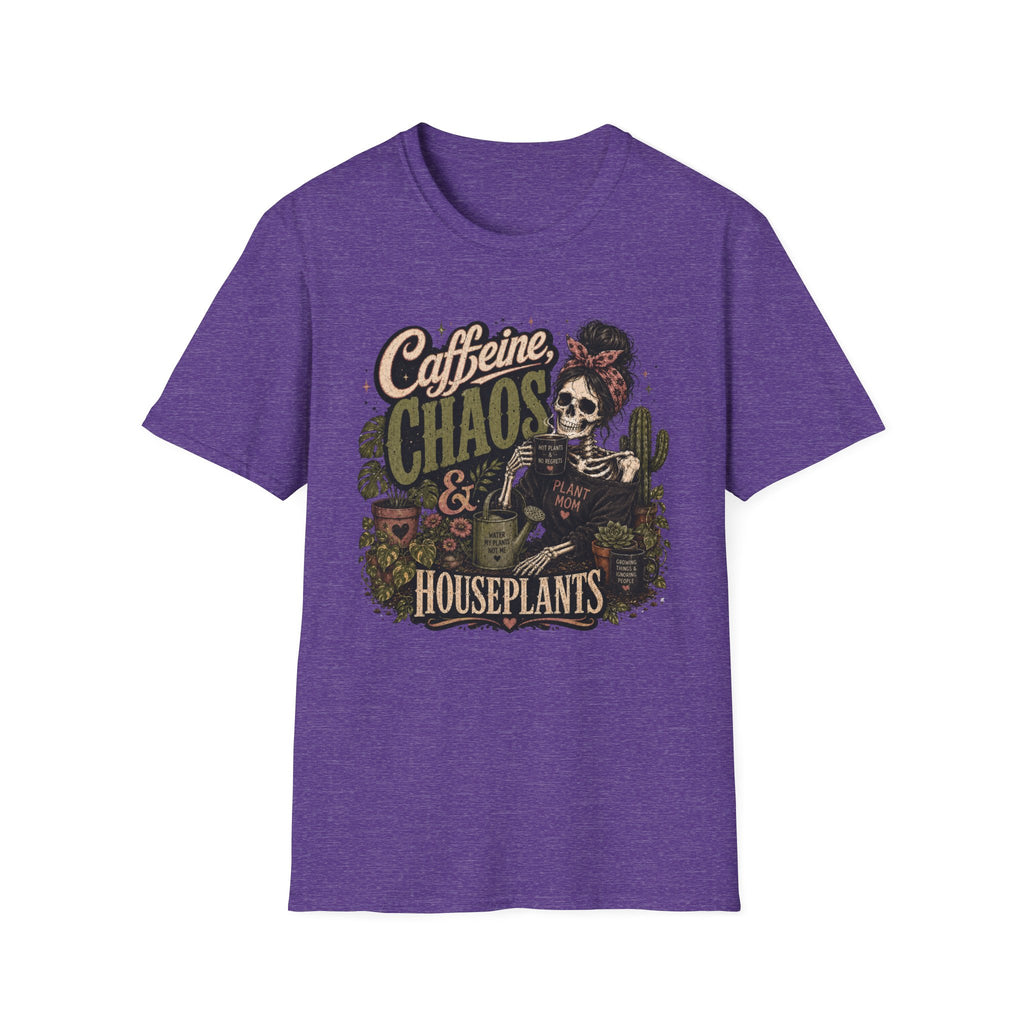 Caffeine Chaos Houseplants Gothic C1 T-Shirt