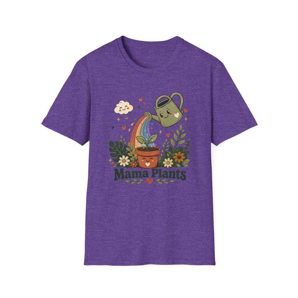 Rainbow Water Can Mama Plants C1 T-Shirt